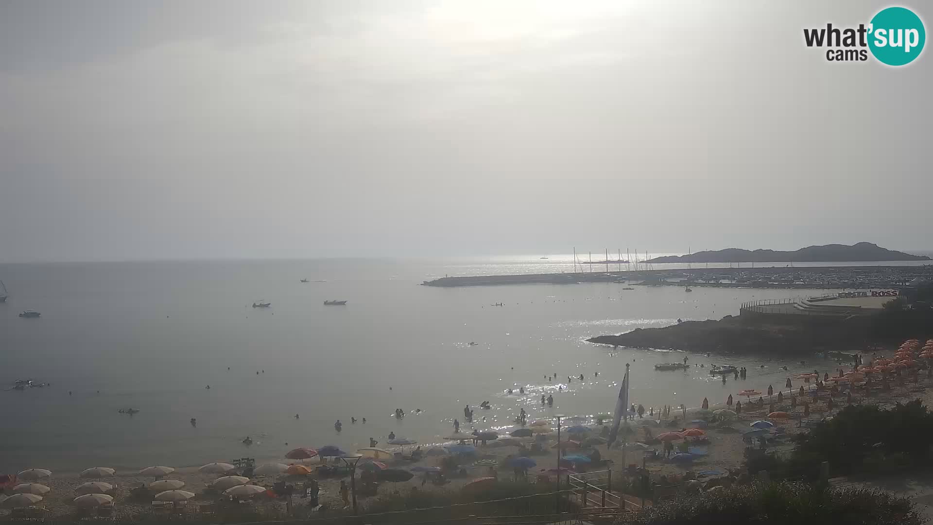 Webcam de la plage d’Isola Rossa – Vue en direct de la magnifique côte de la Sardaigne