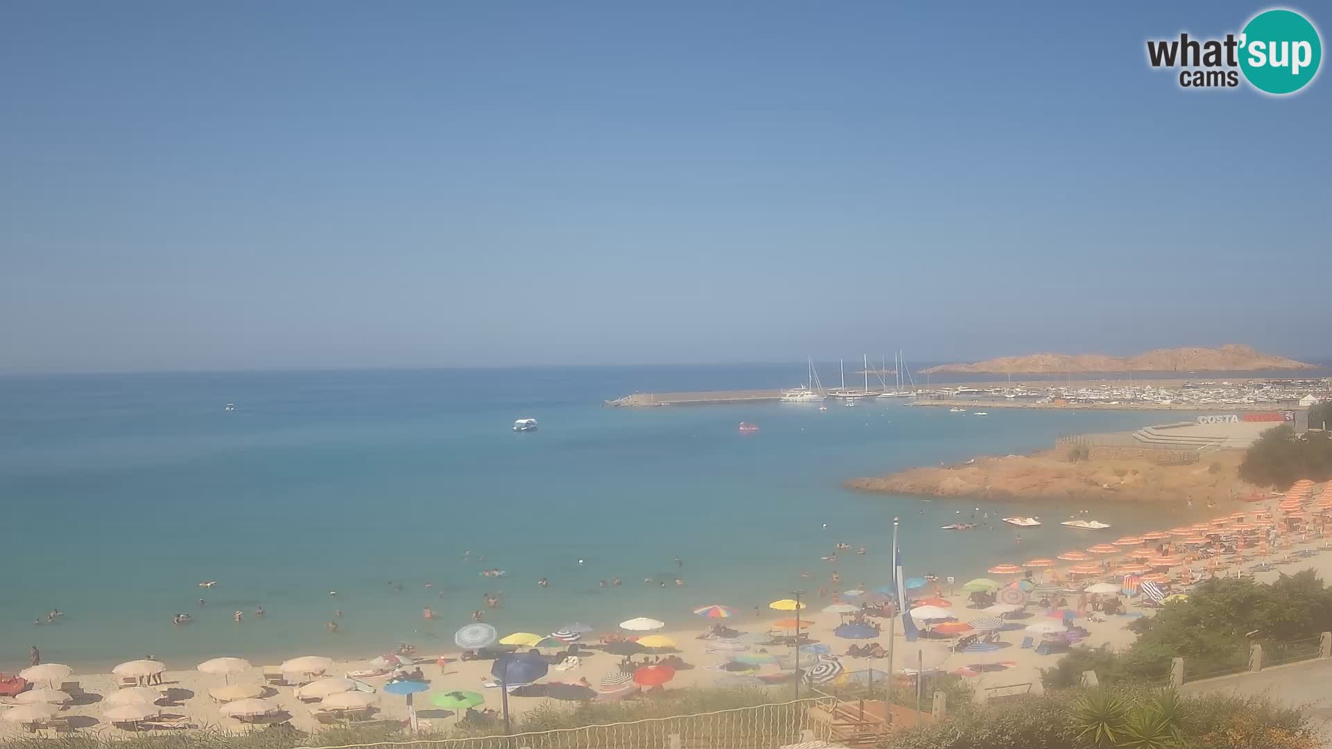 Webcam de la playa de Isola Rossa – Vista en vivo de la maravillosa costa de Cerdeña