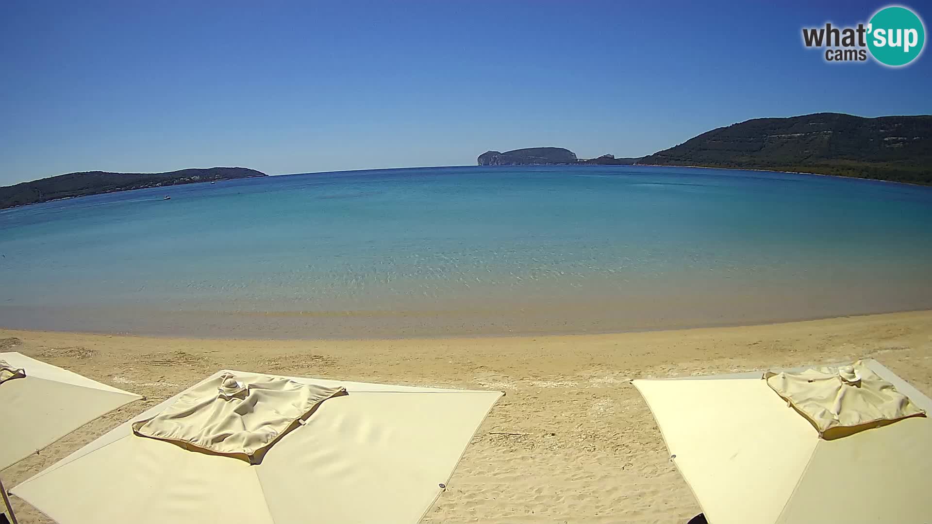 Web kamera uživo Plaža Mugoni – Alghero – Sardinija – Italija