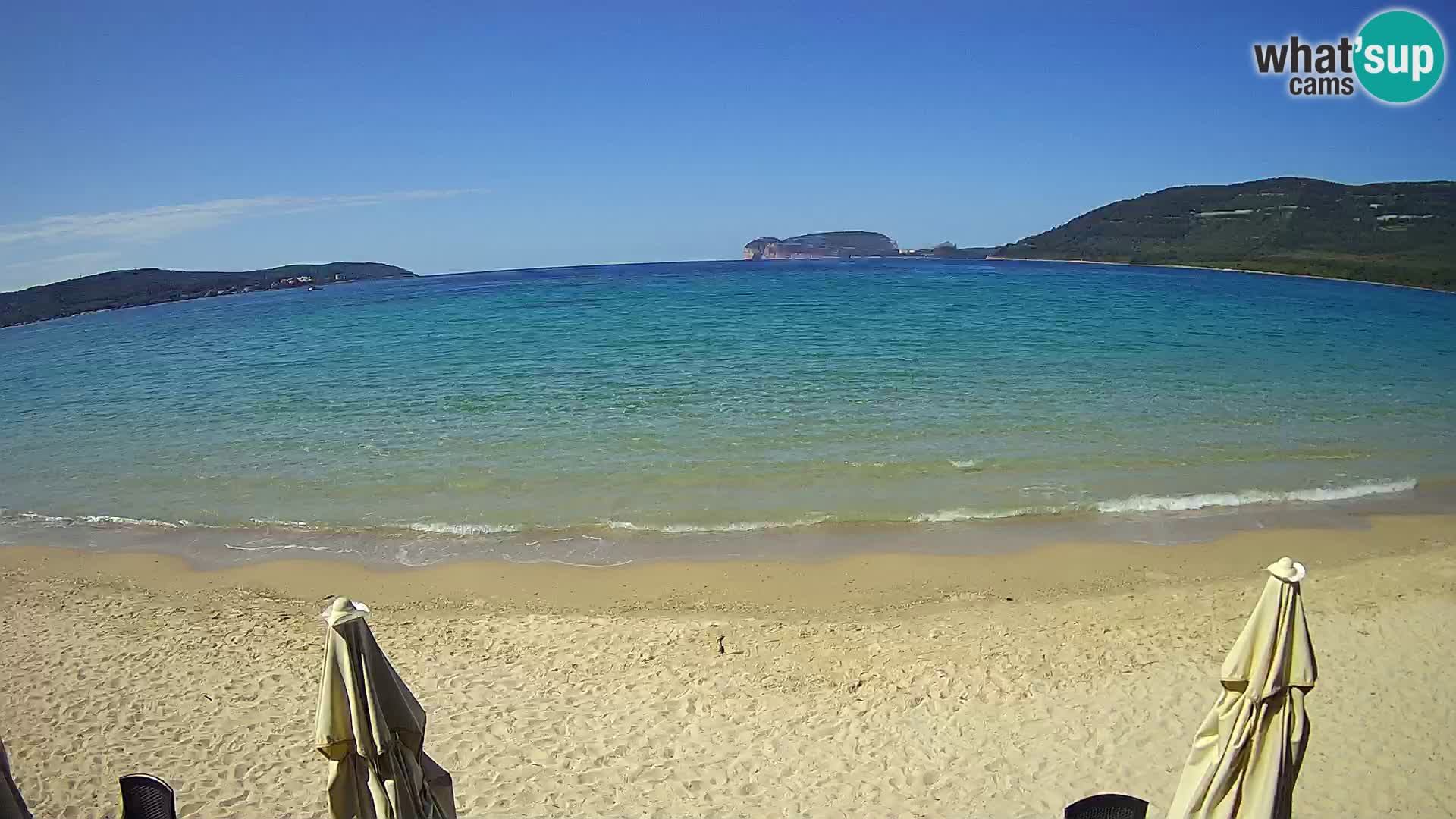 Web kamera uživo Plaža Mugoni – Alghero – Sardinija – Italija
