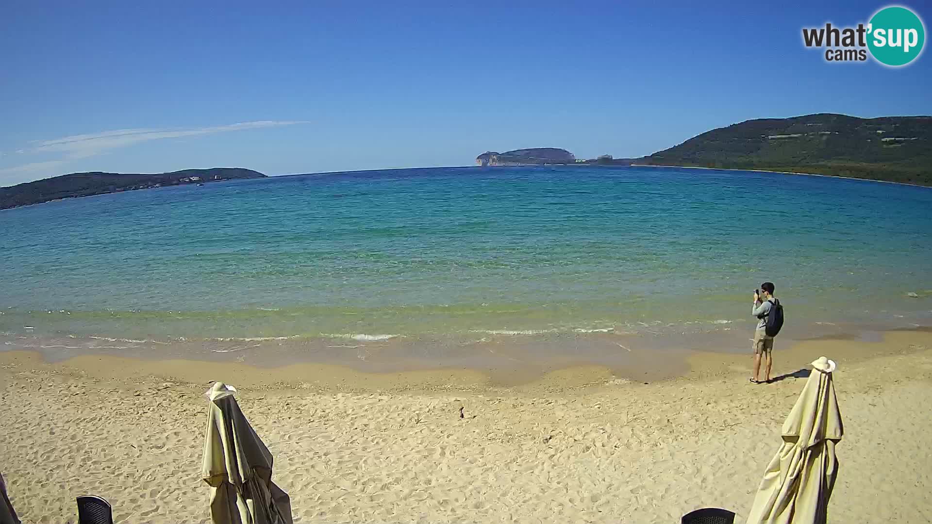 Live Webcam Mugoni Strand – Alghero – Sardinien – Italien