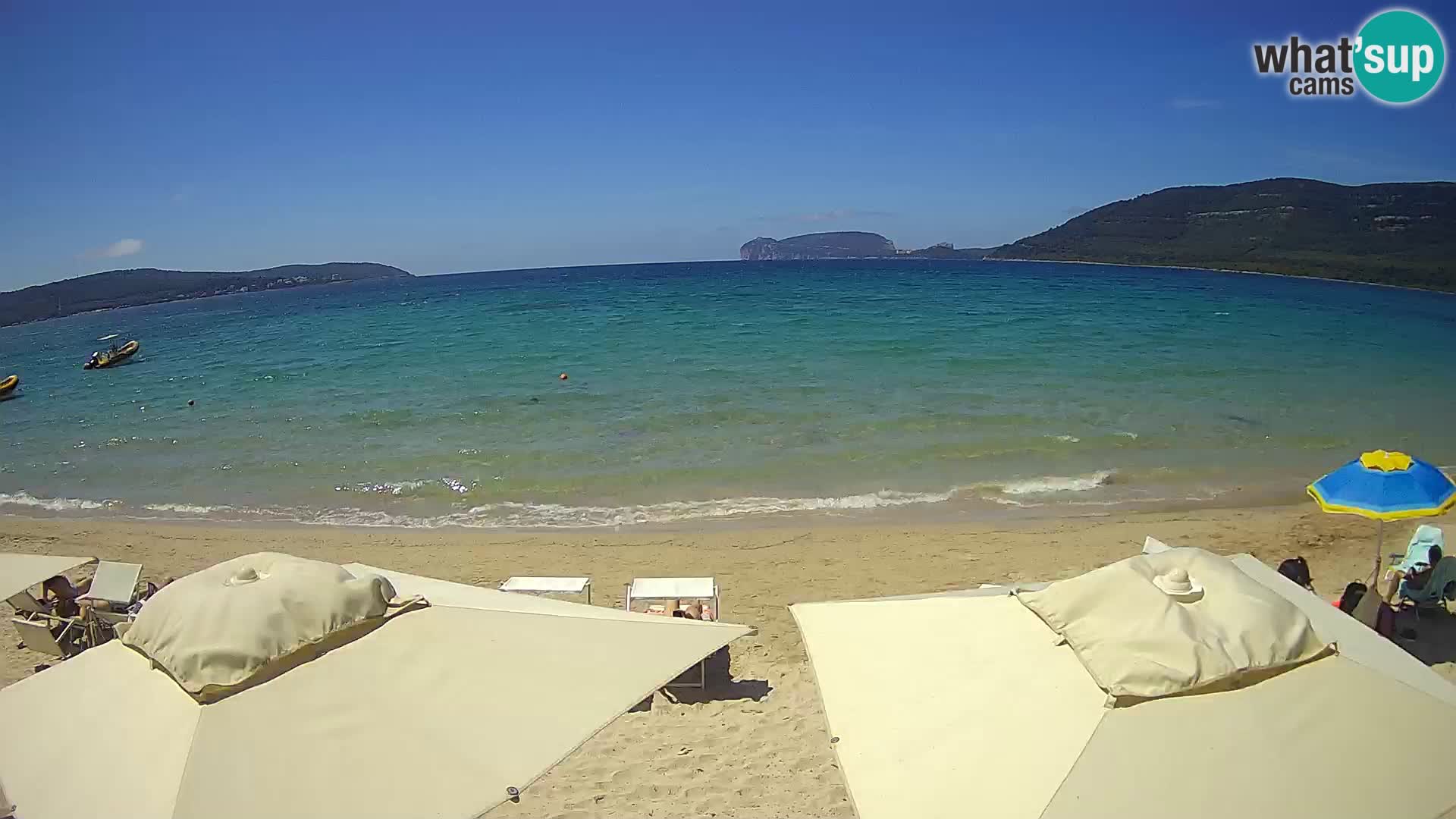 Web kamera uživo Plaža Mugoni – Alghero – Sardinija – Italija