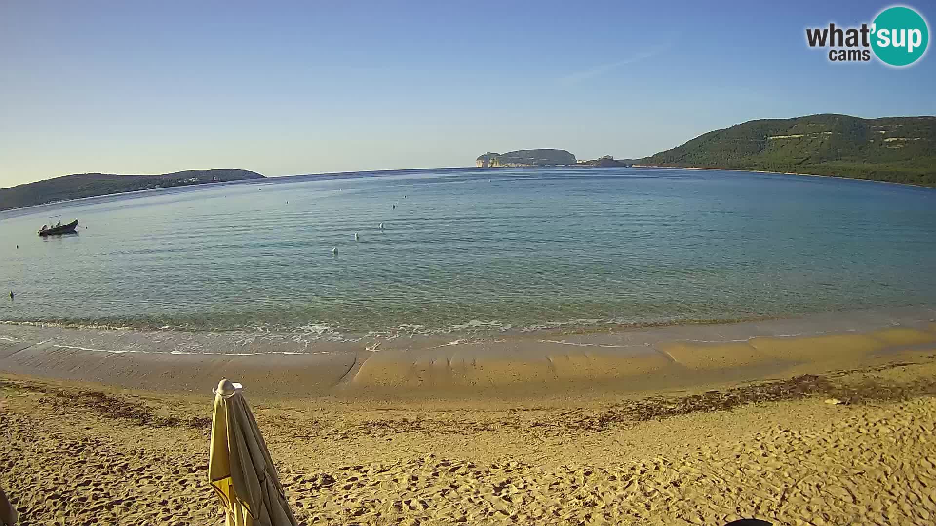 Live Webcam Mugoni Strand – Alghero – Sardinien – Italien