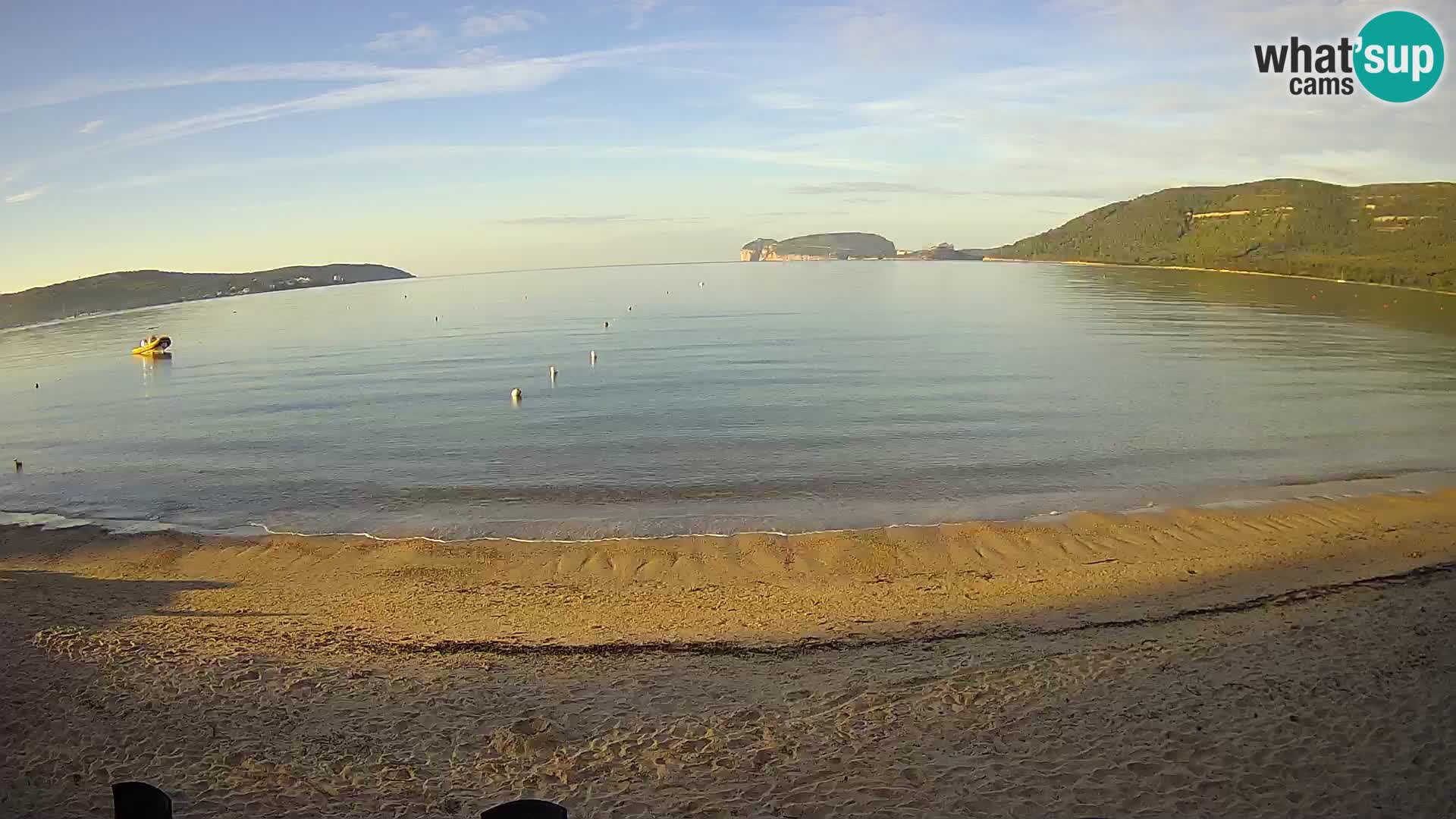 Web kamera uživo Plaža Mugoni – Alghero – Sardinija – Italija