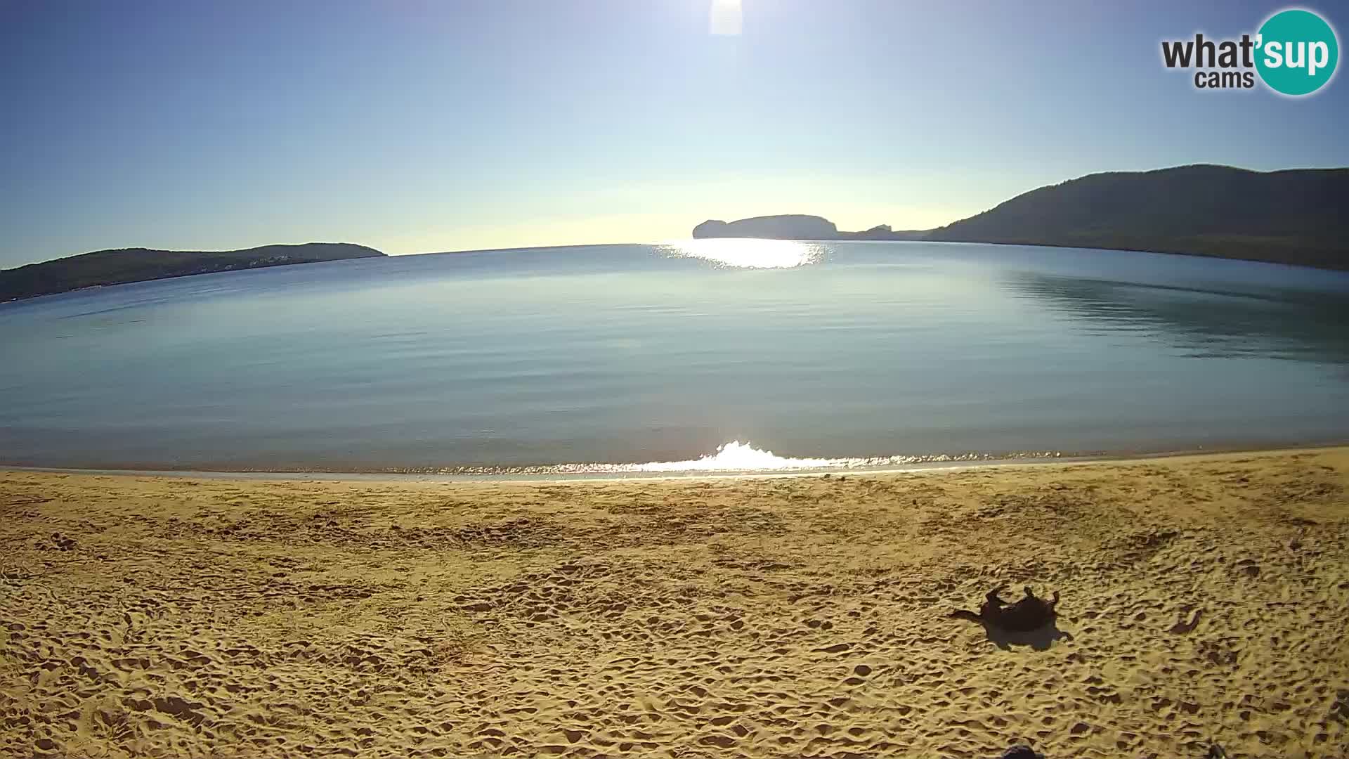 Spletna kamera v živo Plaža Mugoni – Alghero – Sardinija – Italija