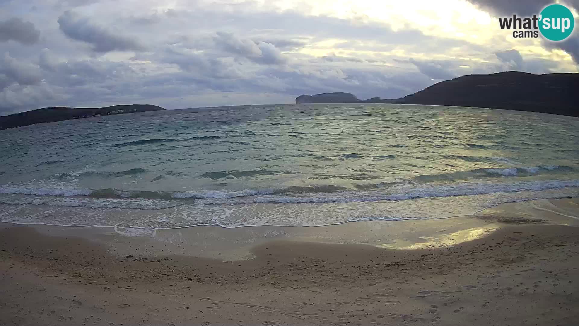 Spletna kamera v živo Plaža Mugoni – Alghero – Sardinija – Italija