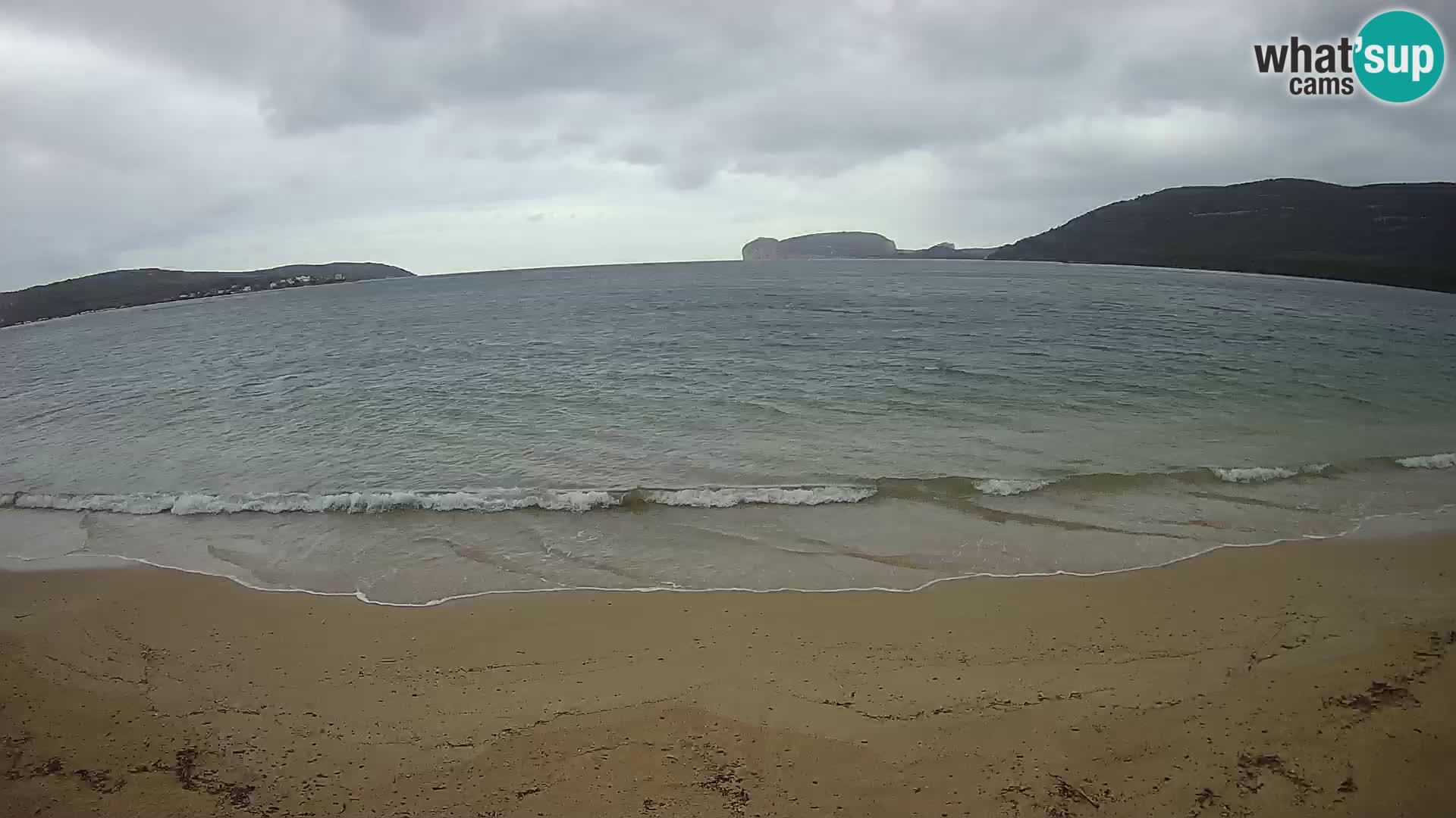 Spletna kamera v živo Plaža Mugoni – Alghero – Sardinija – Italija