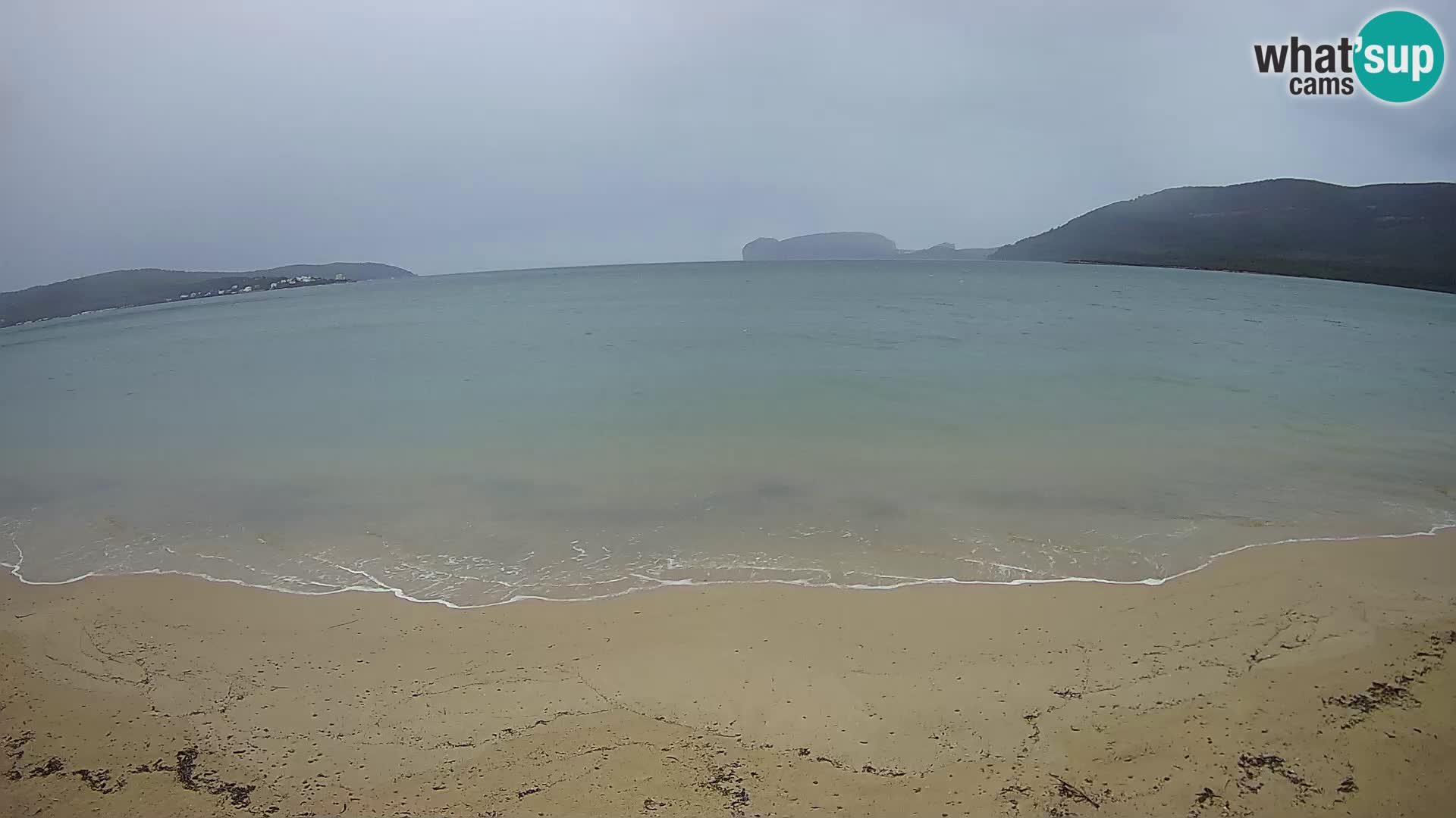 Spletna kamera v živo Plaža Mugoni – Alghero – Sardinija – Italija