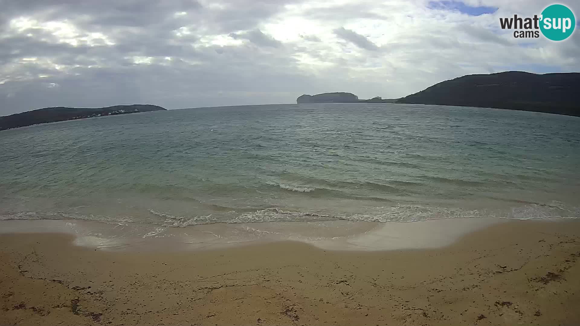 Spletna kamera v živo Plaža Mugoni – Alghero – Sardinija – Italija