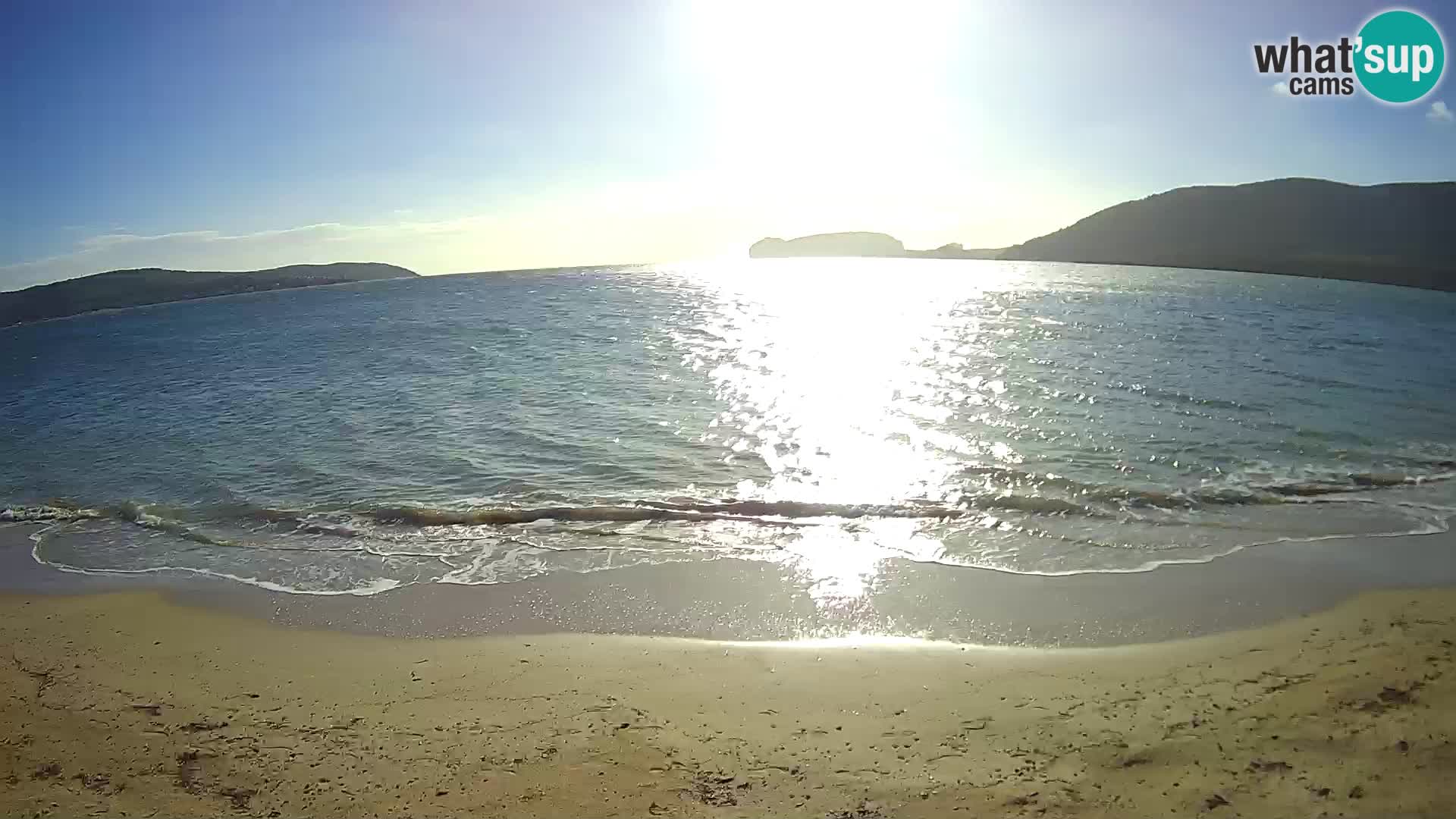 Spletna kamera v živo Plaža Mugoni – Alghero – Sardinija – Italija