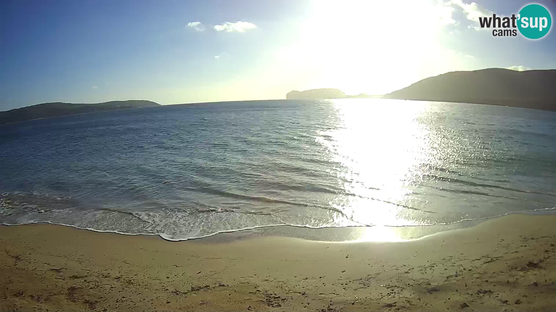 Spletna kamera v živo Plaža Mugoni – Alghero – Sardinija – Italija