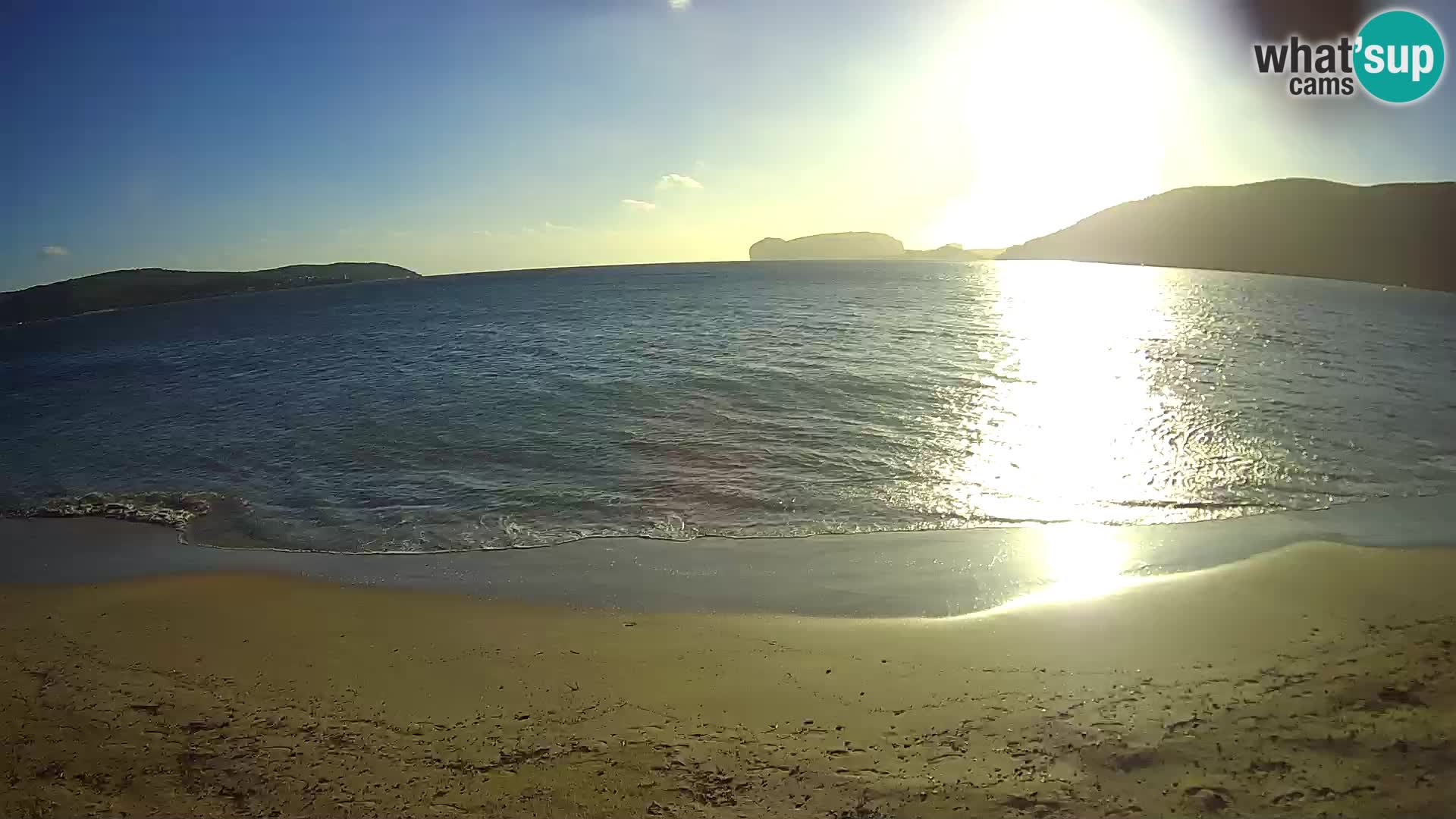 Spletna kamera v živo Plaža Mugoni – Alghero – Sardinija – Italija