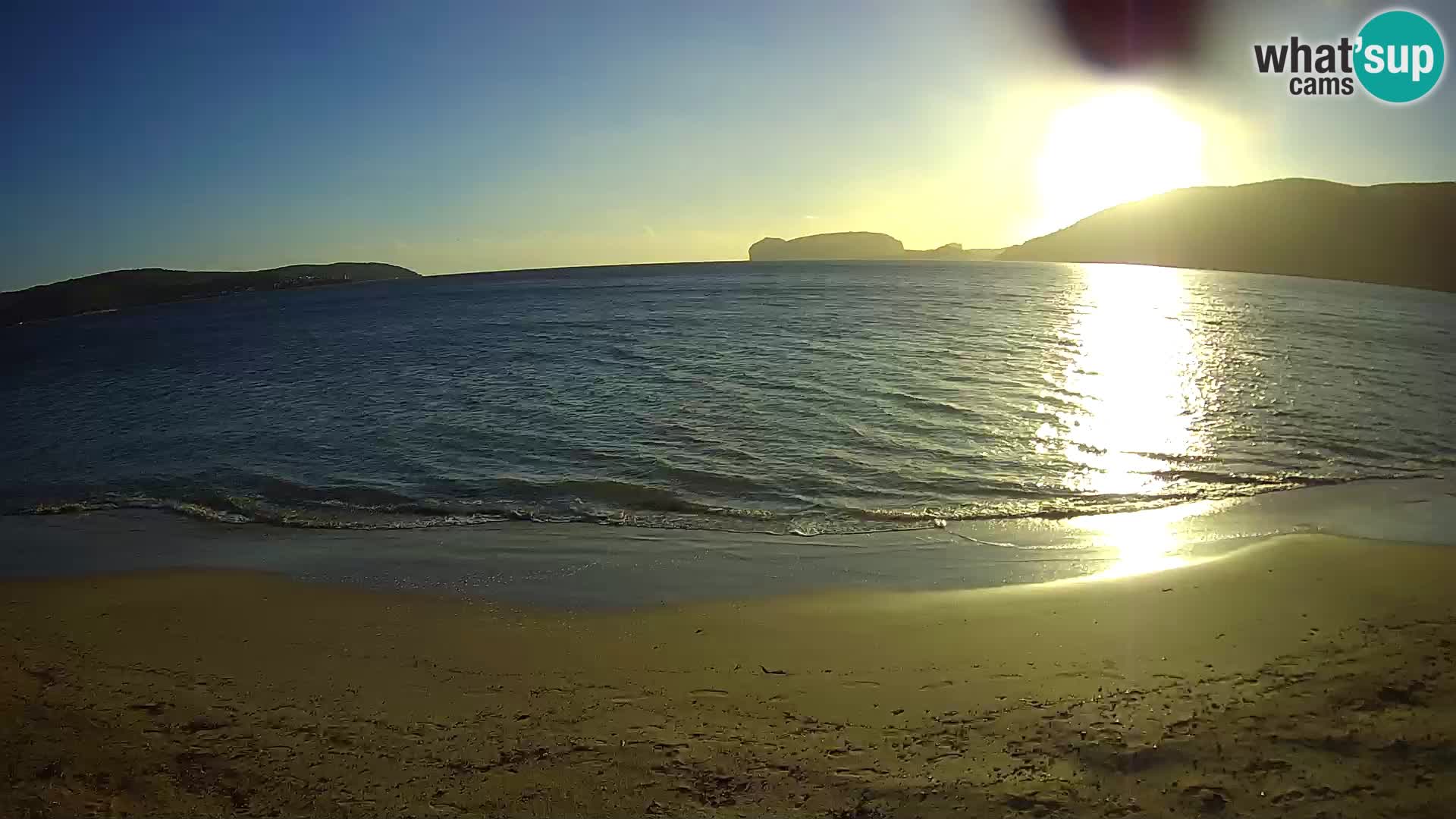 Spletna kamera v živo Plaža Mugoni – Alghero – Sardinija – Italija