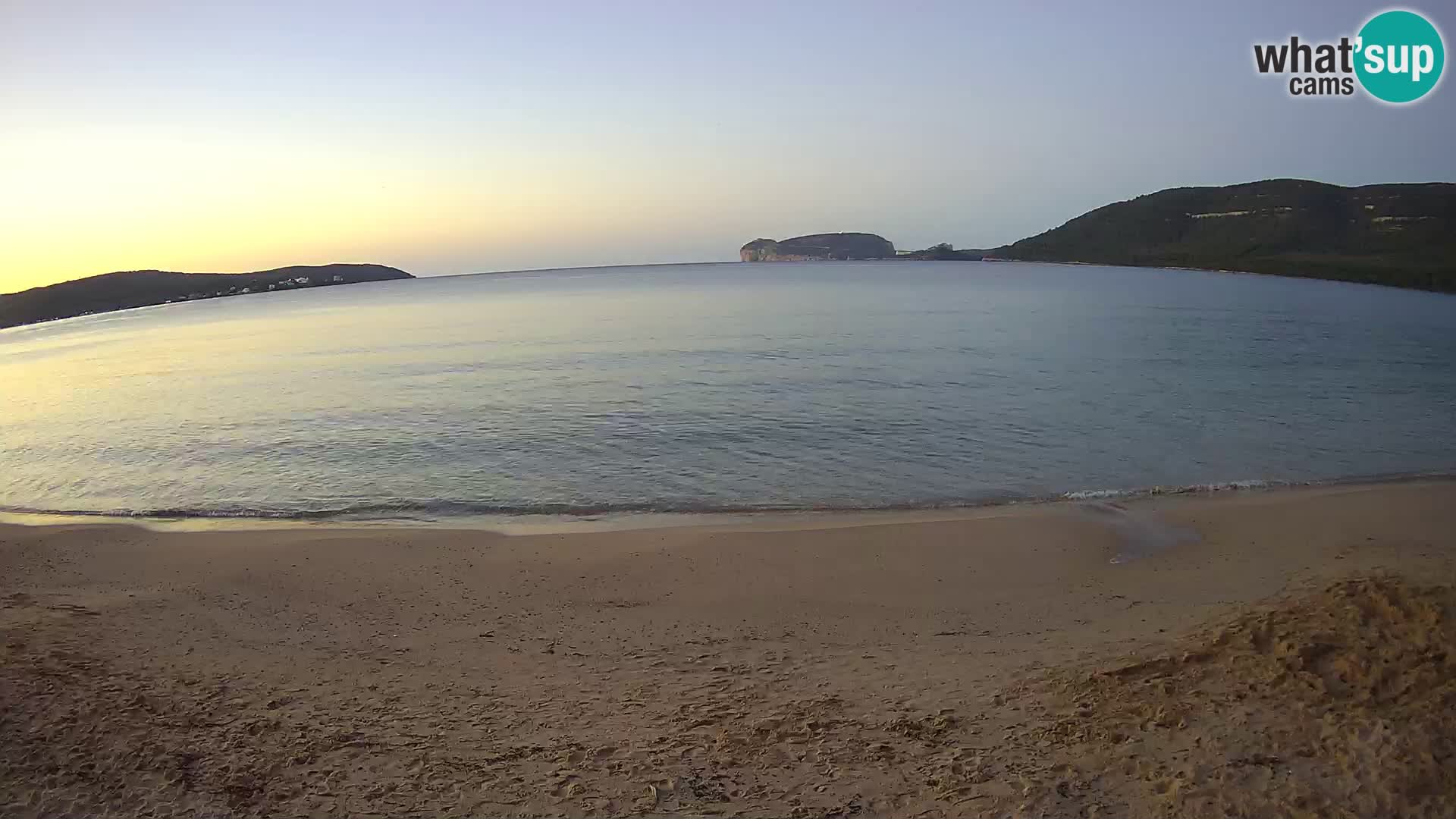 Spletna kamera v živo Plaža Mugoni – Alghero – Sardinija – Italija