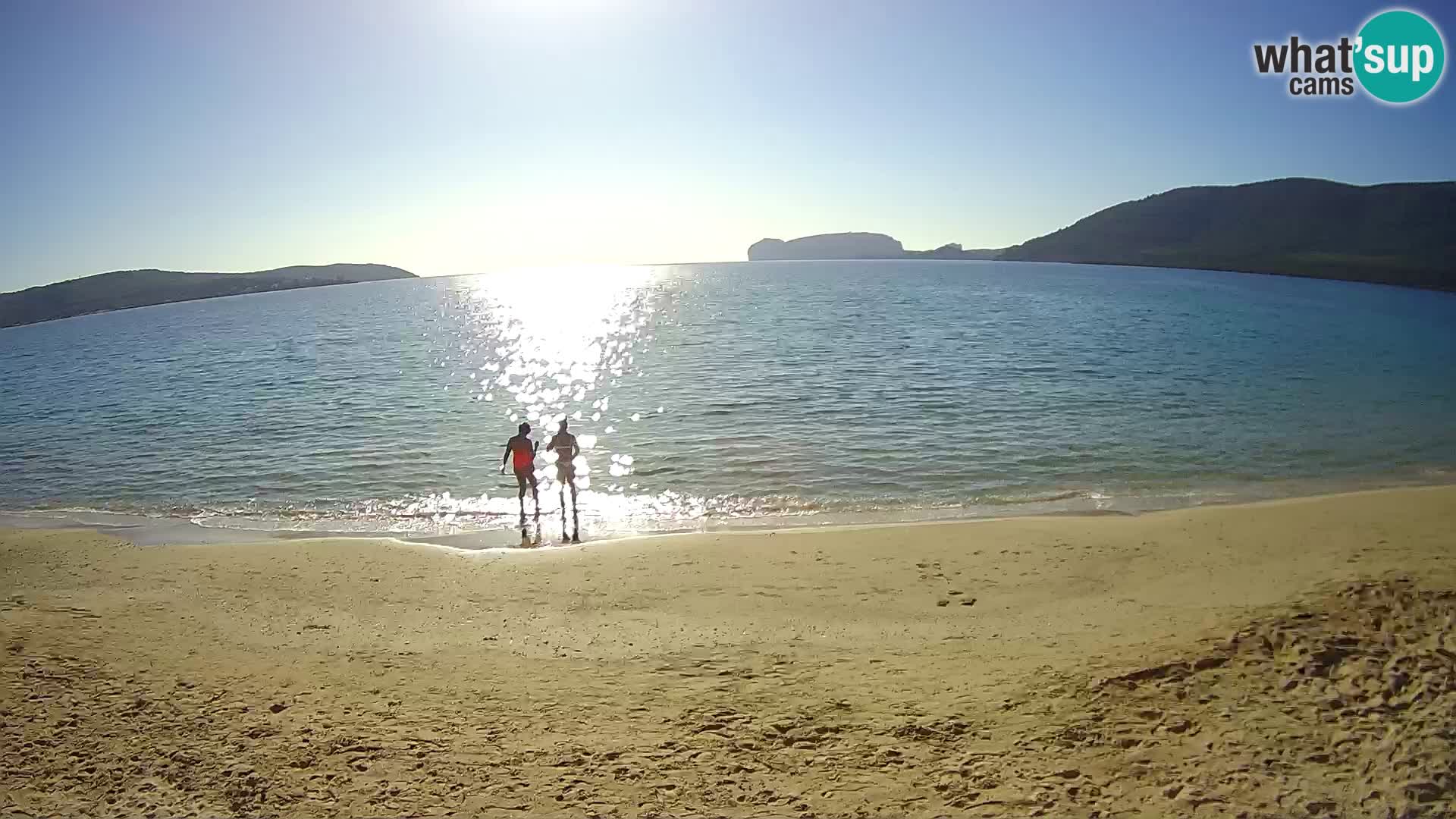 Spletna kamera v živo Plaža Mugoni – Alghero – Sardinija – Italija