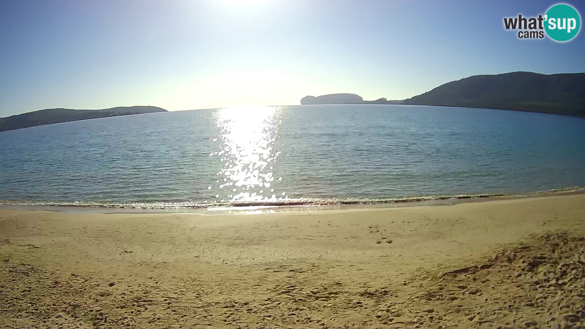 Spletna kamera v živo Plaža Mugoni – Alghero – Sardinija – Italija