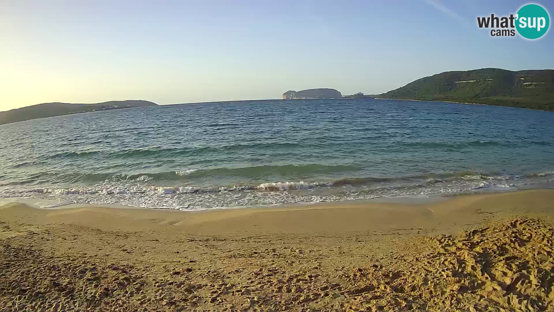 Spletna kamera v živo Plaža Mugoni – Alghero – Sardinija – Italija