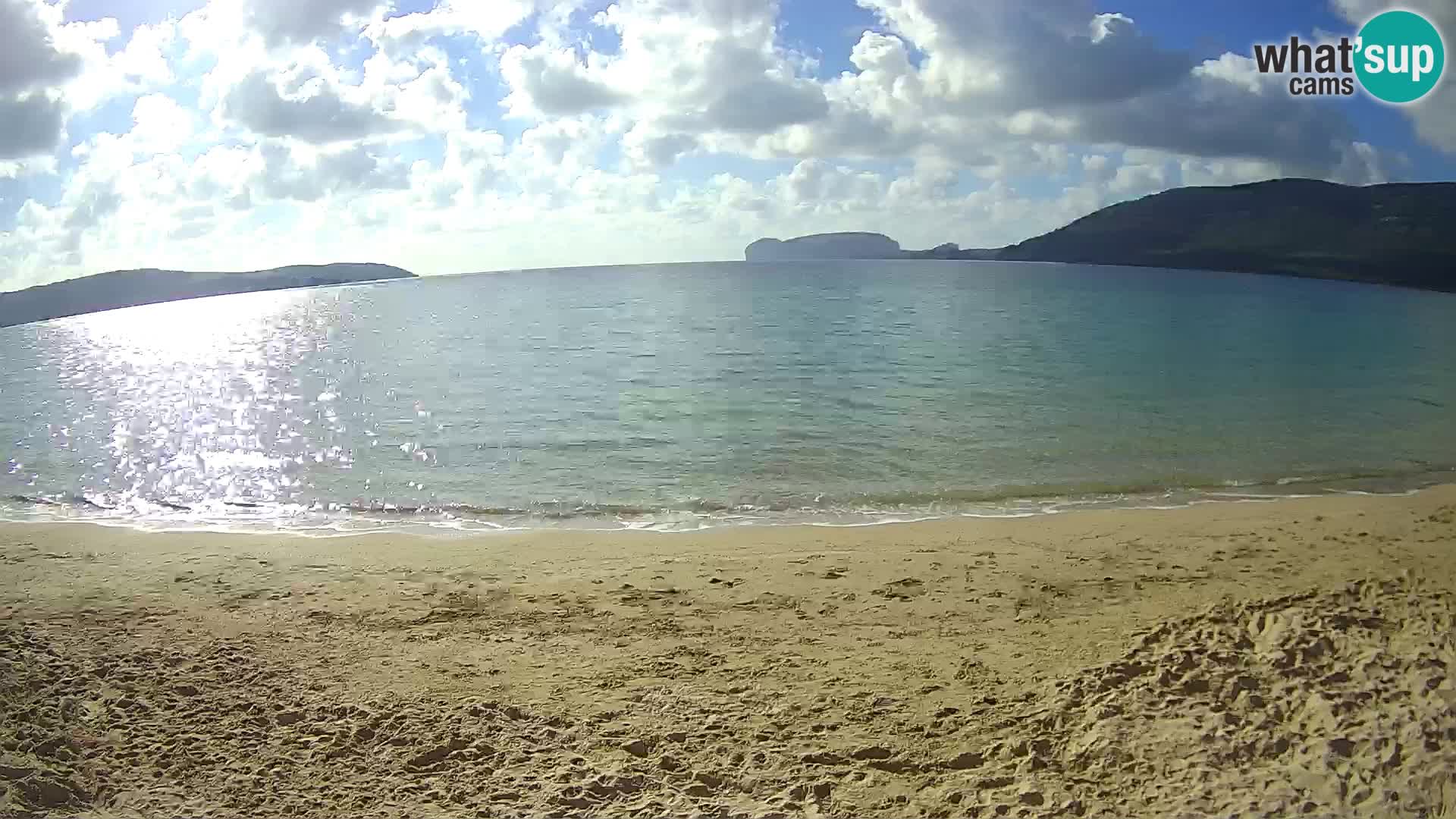 Spletna kamera v živo Plaža Mugoni – Alghero – Sardinija – Italija