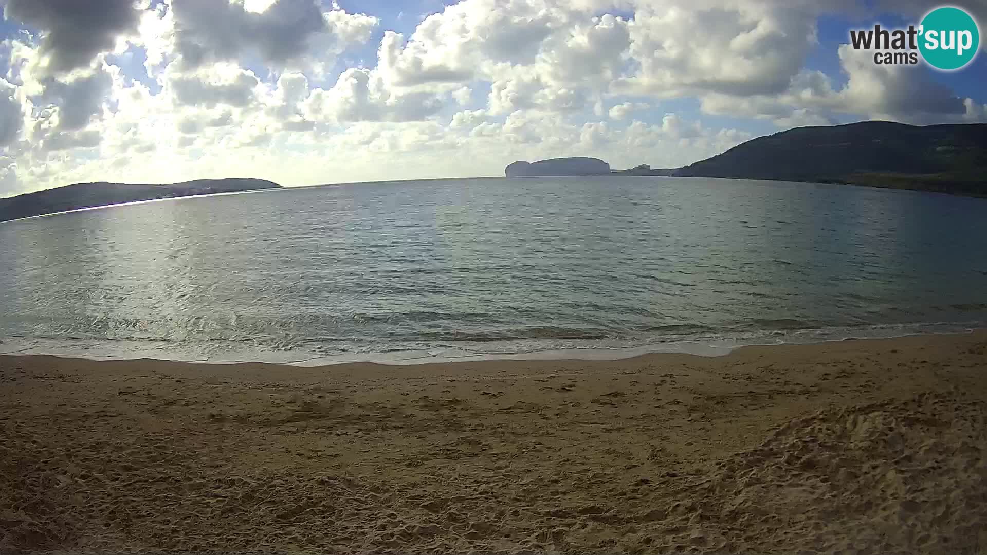 Spletna kamera v živo Plaža Mugoni – Alghero – Sardinija – Italija