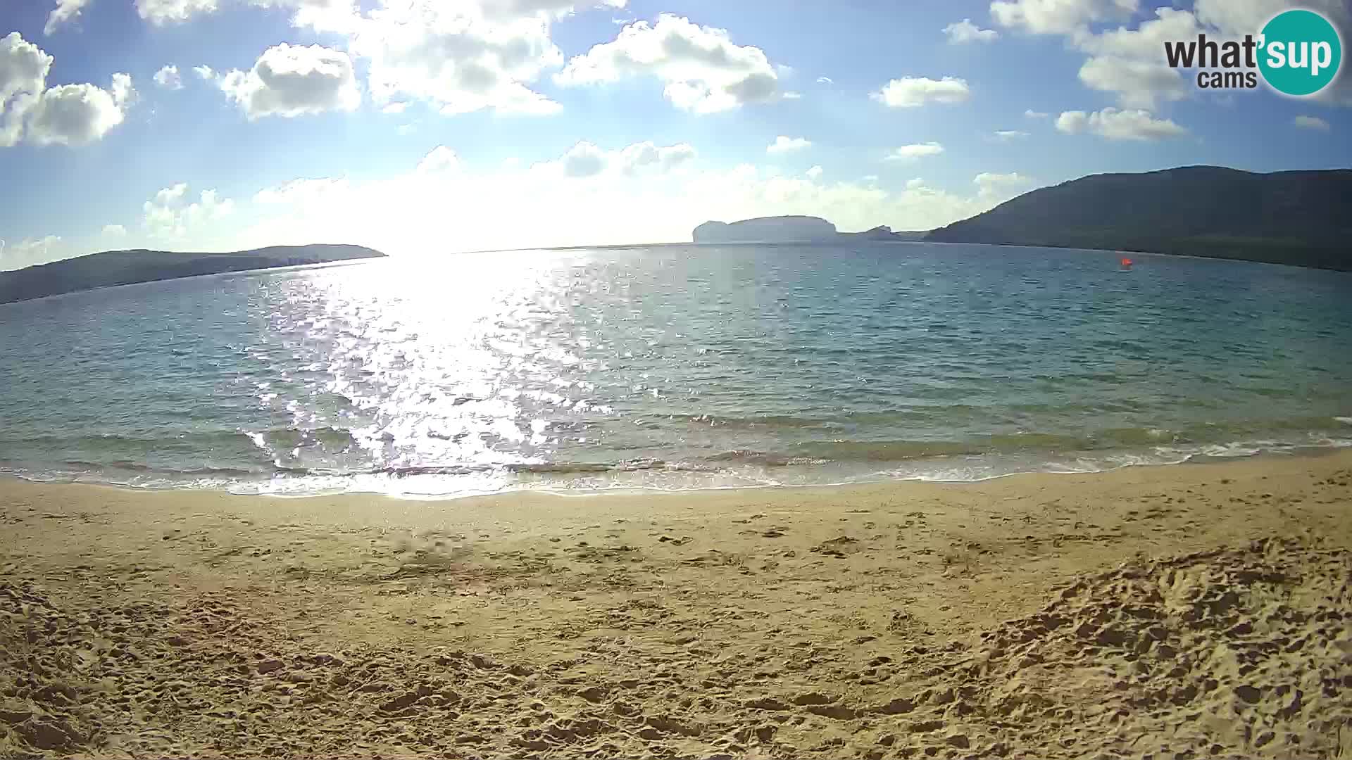 Spletna kamera v živo Plaža Mugoni – Alghero – Sardinija – Italija