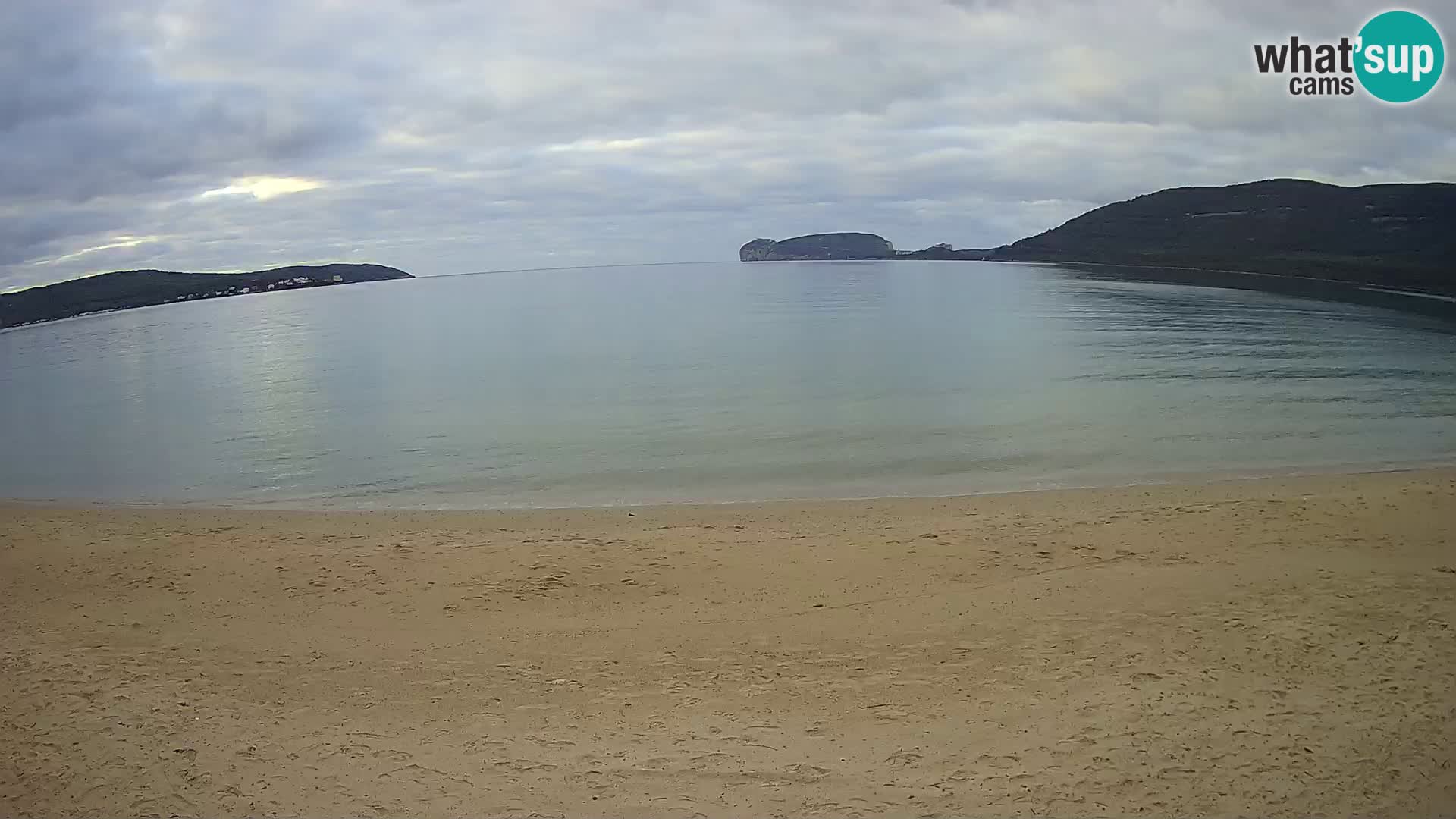 Spletna kamera v živo Plaža Mugoni – Alghero – Sardinija – Italija