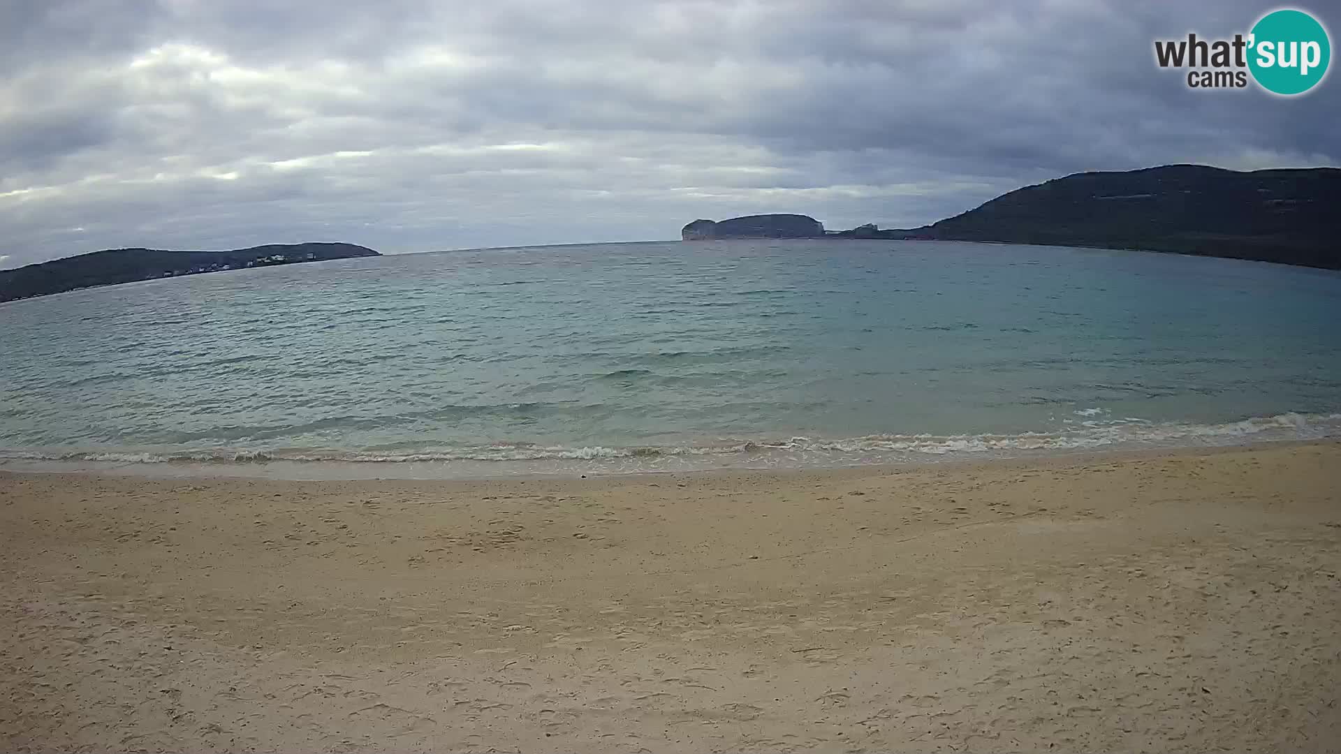 Spletna kamera v živo Plaža Mugoni – Alghero – Sardinija – Italija