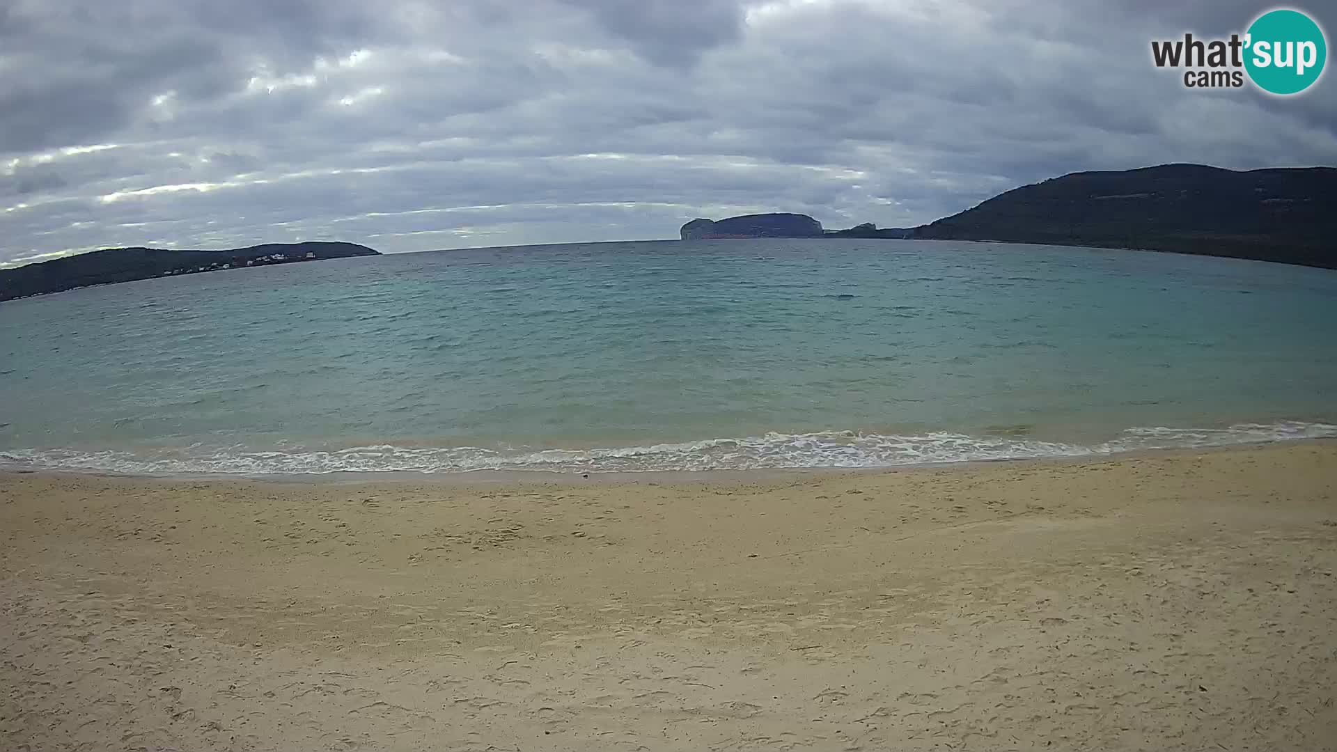 Spletna kamera v živo Plaža Mugoni – Alghero – Sardinija – Italija