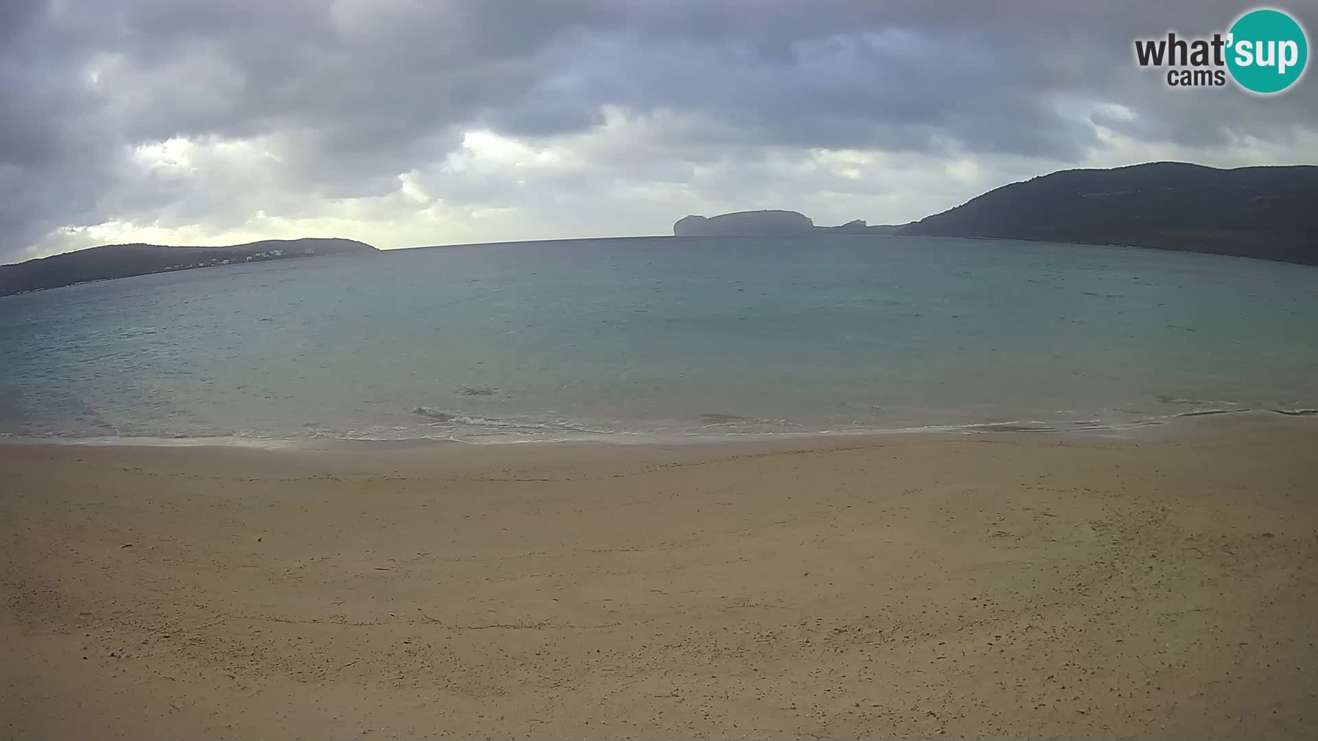 Spletna kamera v živo Plaža Mugoni – Alghero – Sardinija – Italija