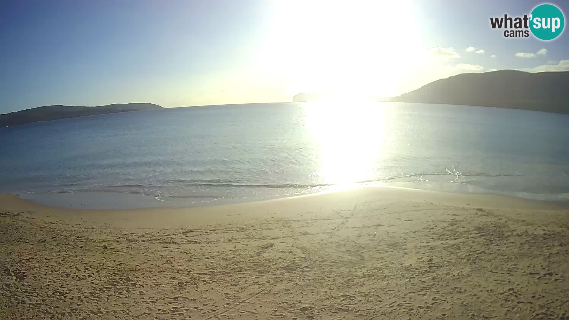 Spletna kamera v živo Plaža Mugoni – Alghero – Sardinija – Italija