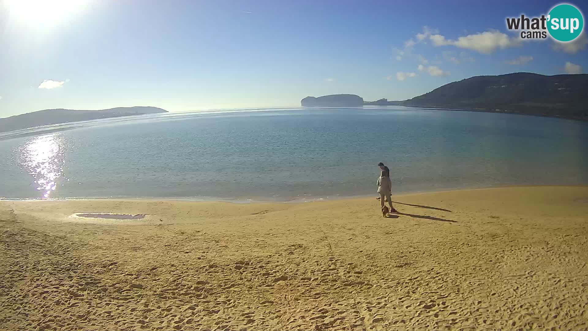 Spletna kamera v živo Plaža Mugoni – Alghero – Sardinija – Italija