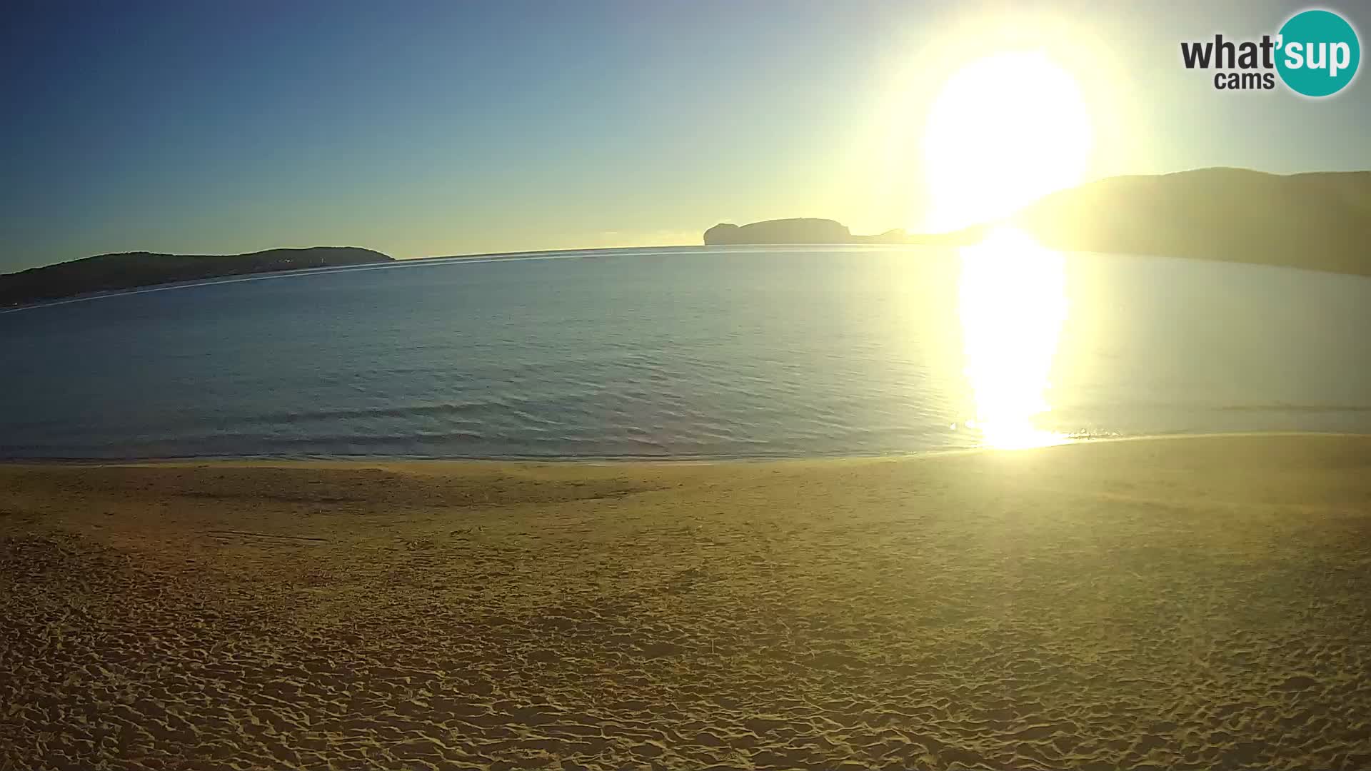 Spletna kamera v živo Plaža Mugoni – Alghero – Sardinija – Italija