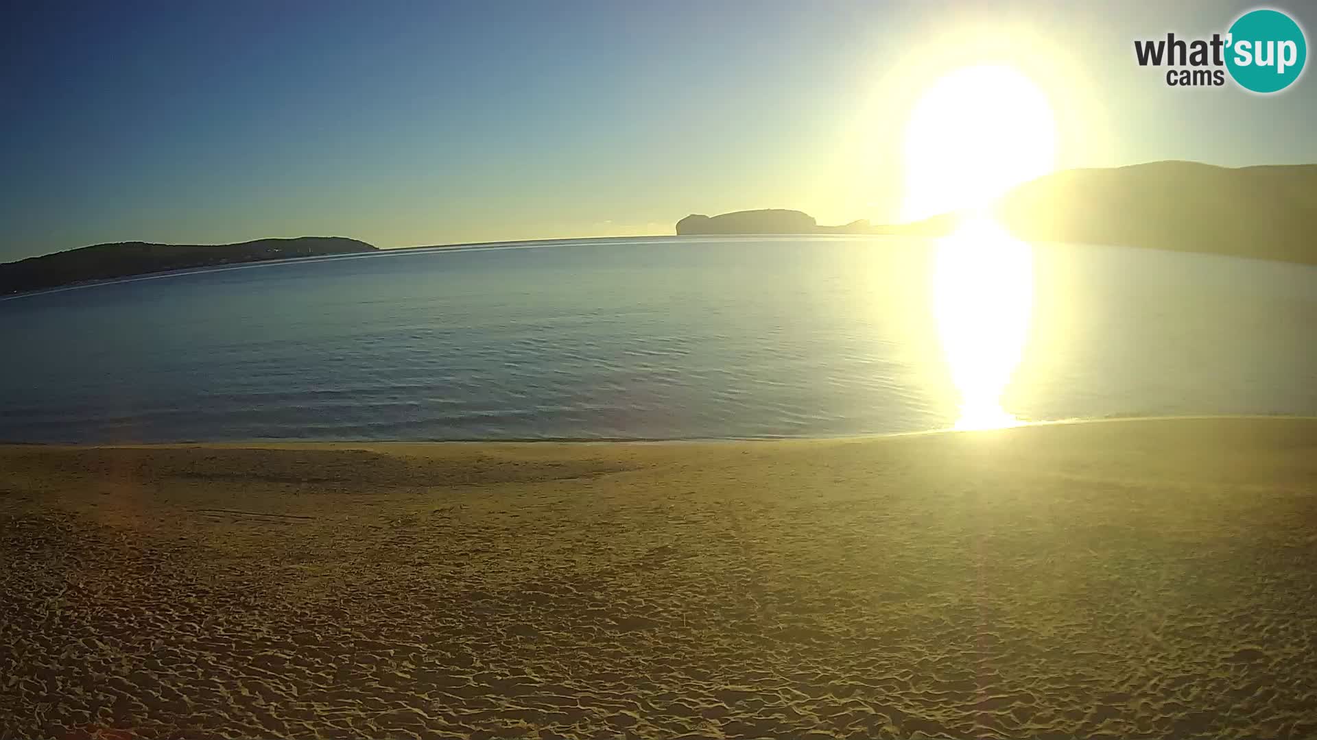 Spletna kamera v živo Plaža Mugoni – Alghero – Sardinija – Italija