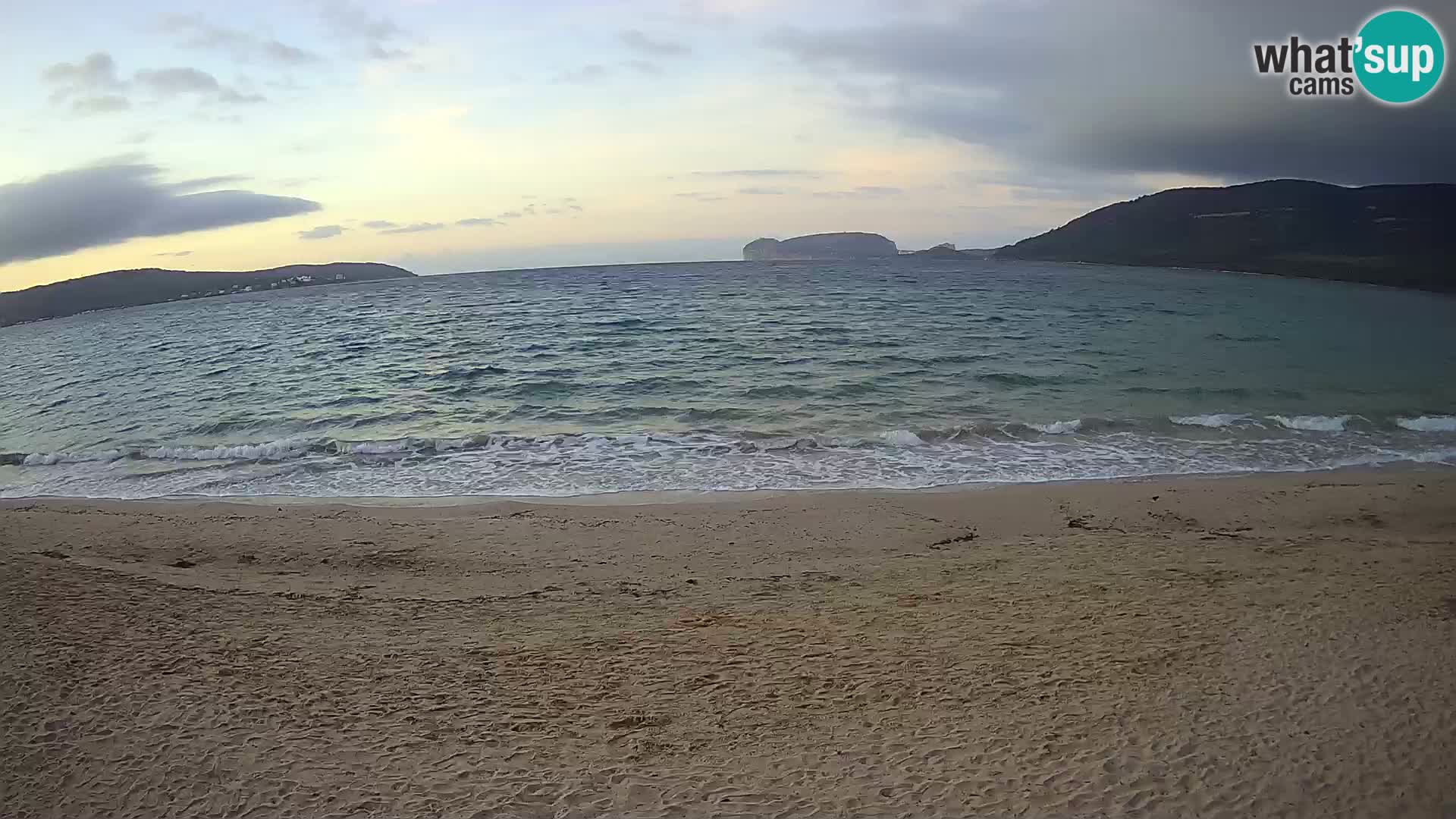 Spletna kamera v živo Plaža Mugoni – Alghero – Sardinija – Italija