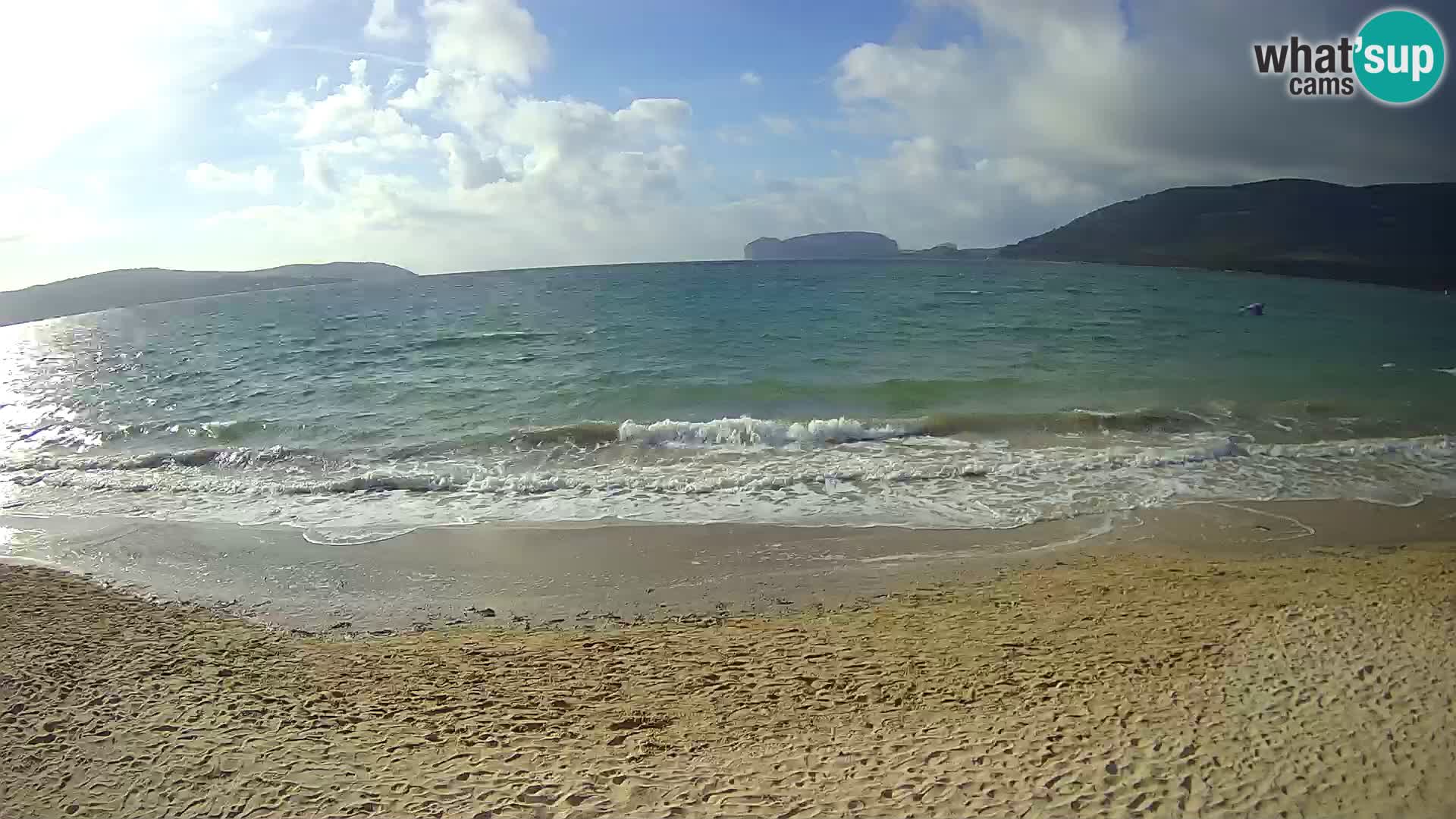 Spletna kamera v živo Plaža Mugoni – Alghero – Sardinija – Italija