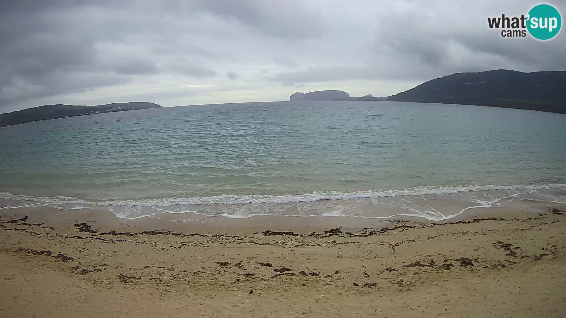 Spletna kamera v živo Plaža Mugoni – Alghero – Sardinija – Italija