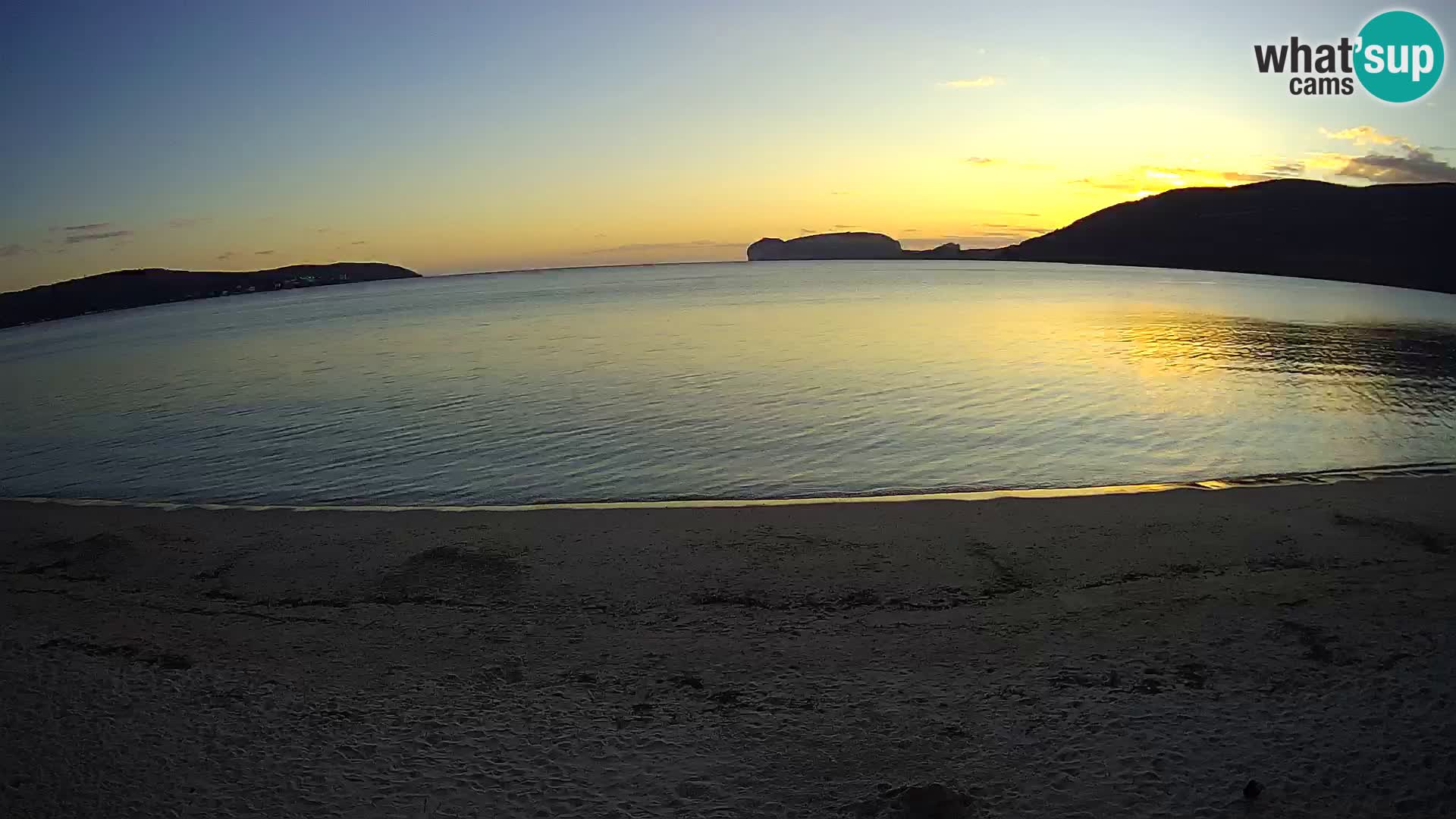 Spletna kamera v živo Plaža Mugoni – Alghero – Sardinija – Italija