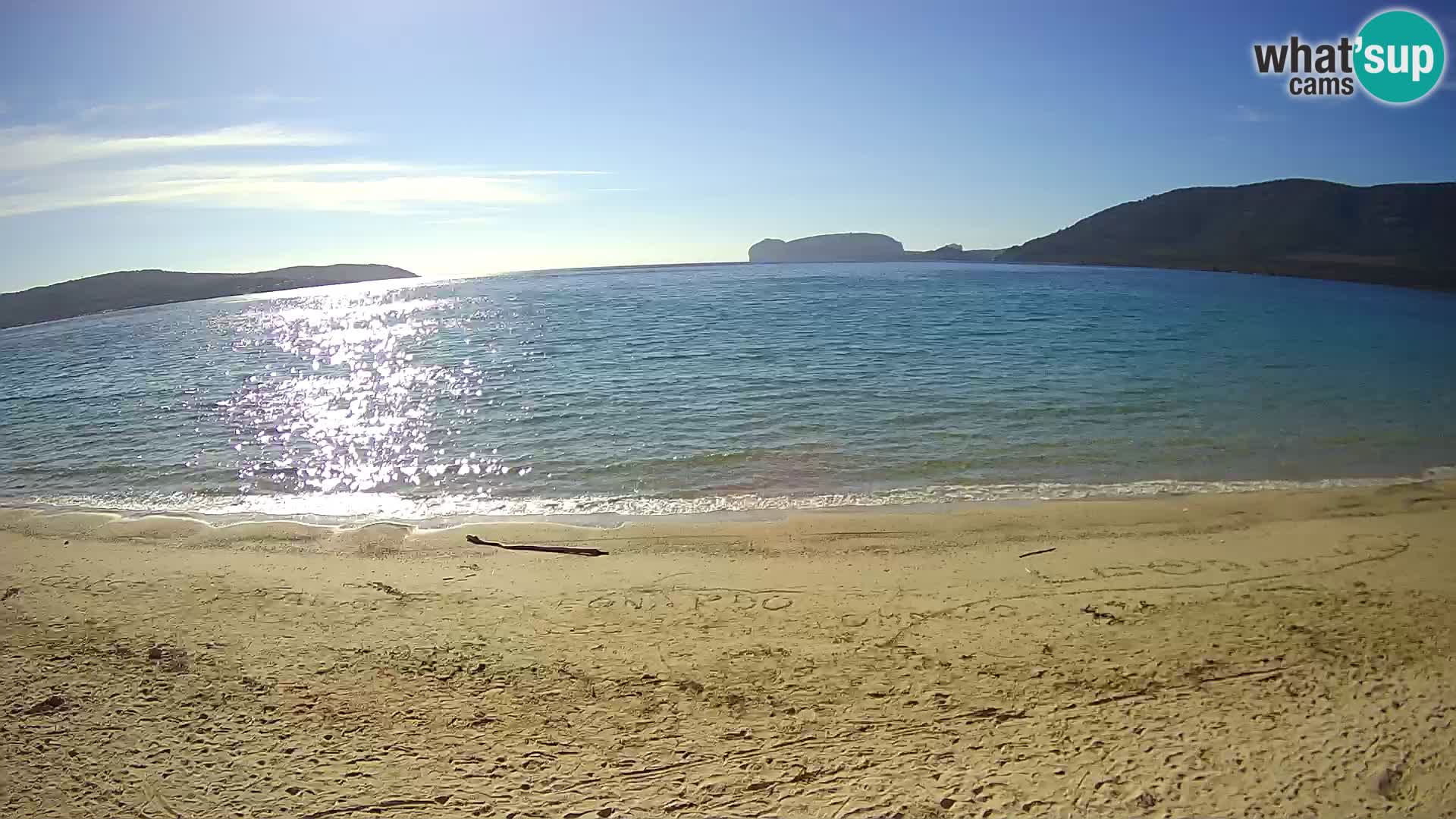 Spletna kamera v živo Plaža Mugoni – Alghero – Sardinija – Italija