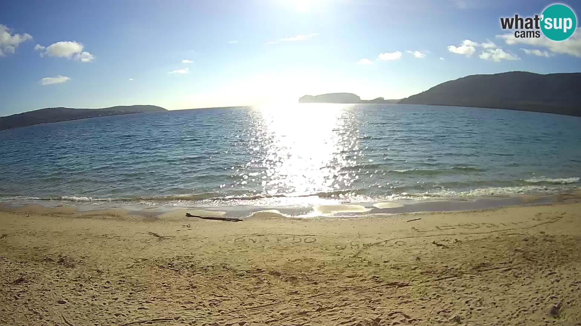 Spletna kamera v živo Plaža Mugoni – Alghero – Sardinija – Italija