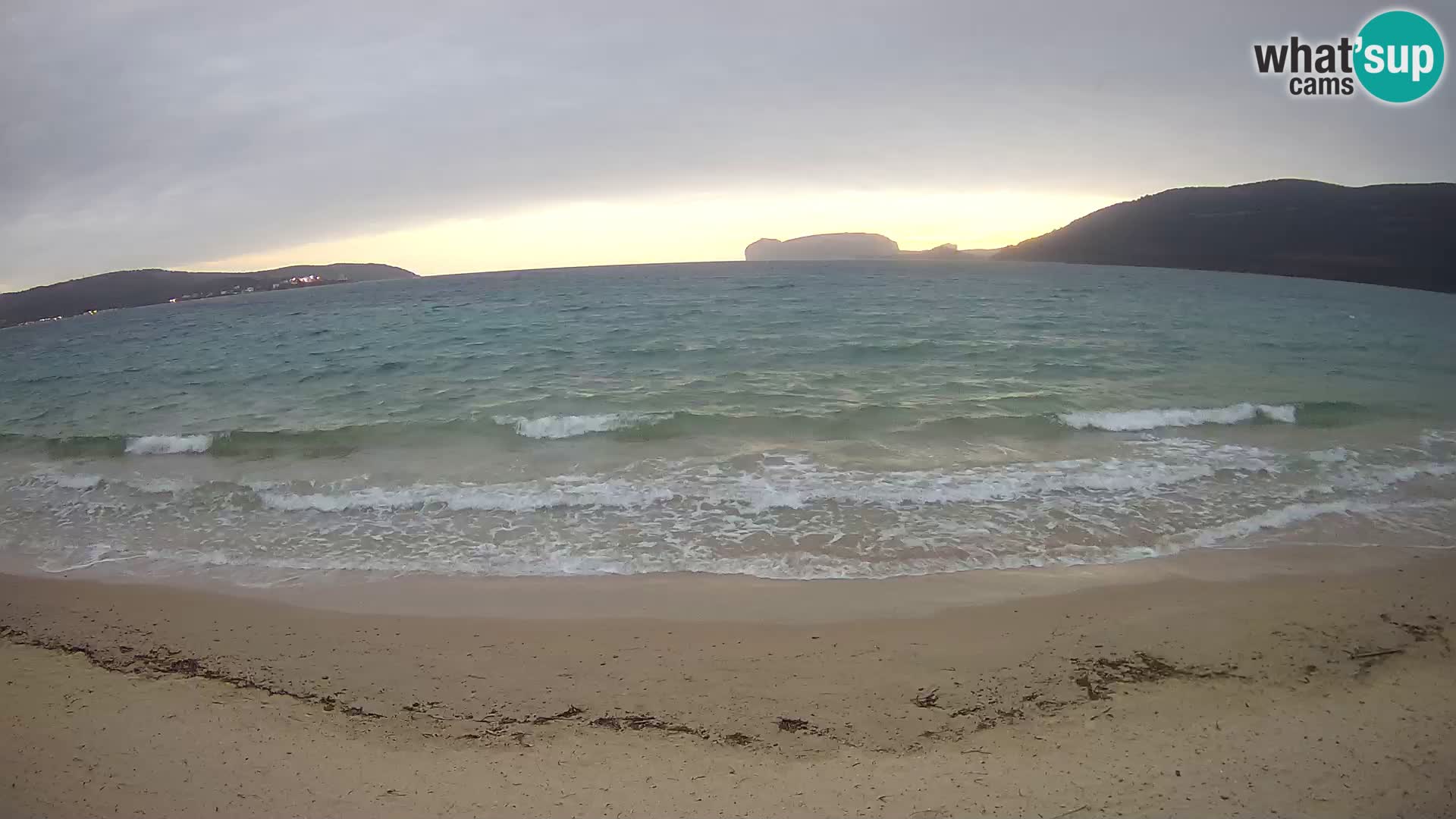 Spletna kamera v živo Plaža Mugoni – Alghero – Sardinija – Italija