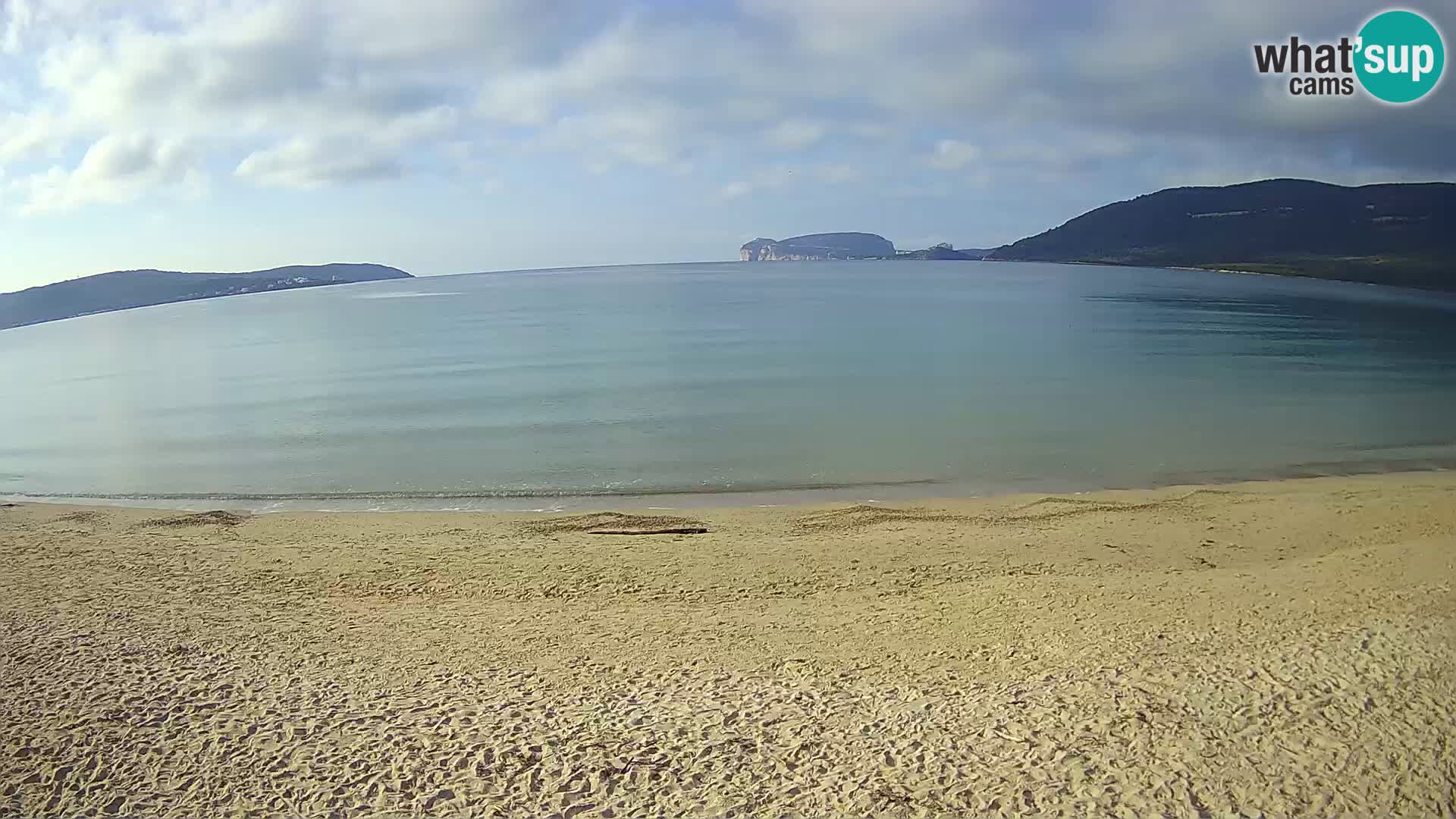 Spletna kamera v živo Plaža Mugoni – Alghero – Sardinija – Italija