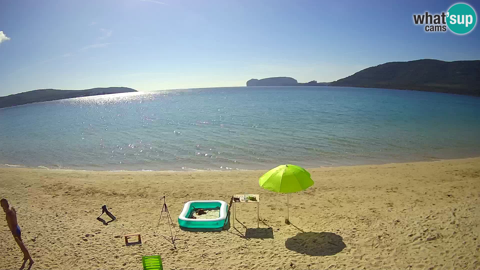 Webcam en direct Plage de Mugoni – Alghero – Sardaigne – Italie