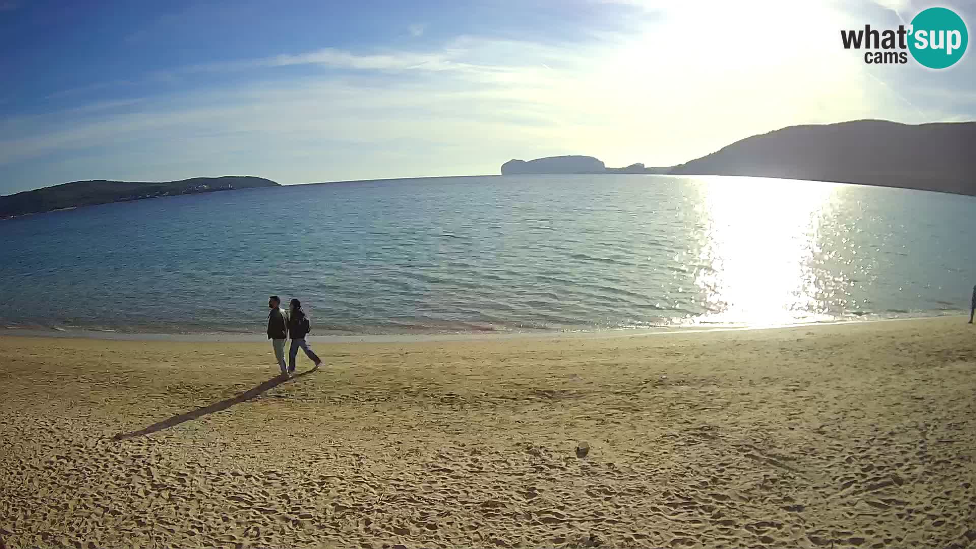 Spletna kamera v živo Plaža Mugoni – Alghero – Sardinija – Italija