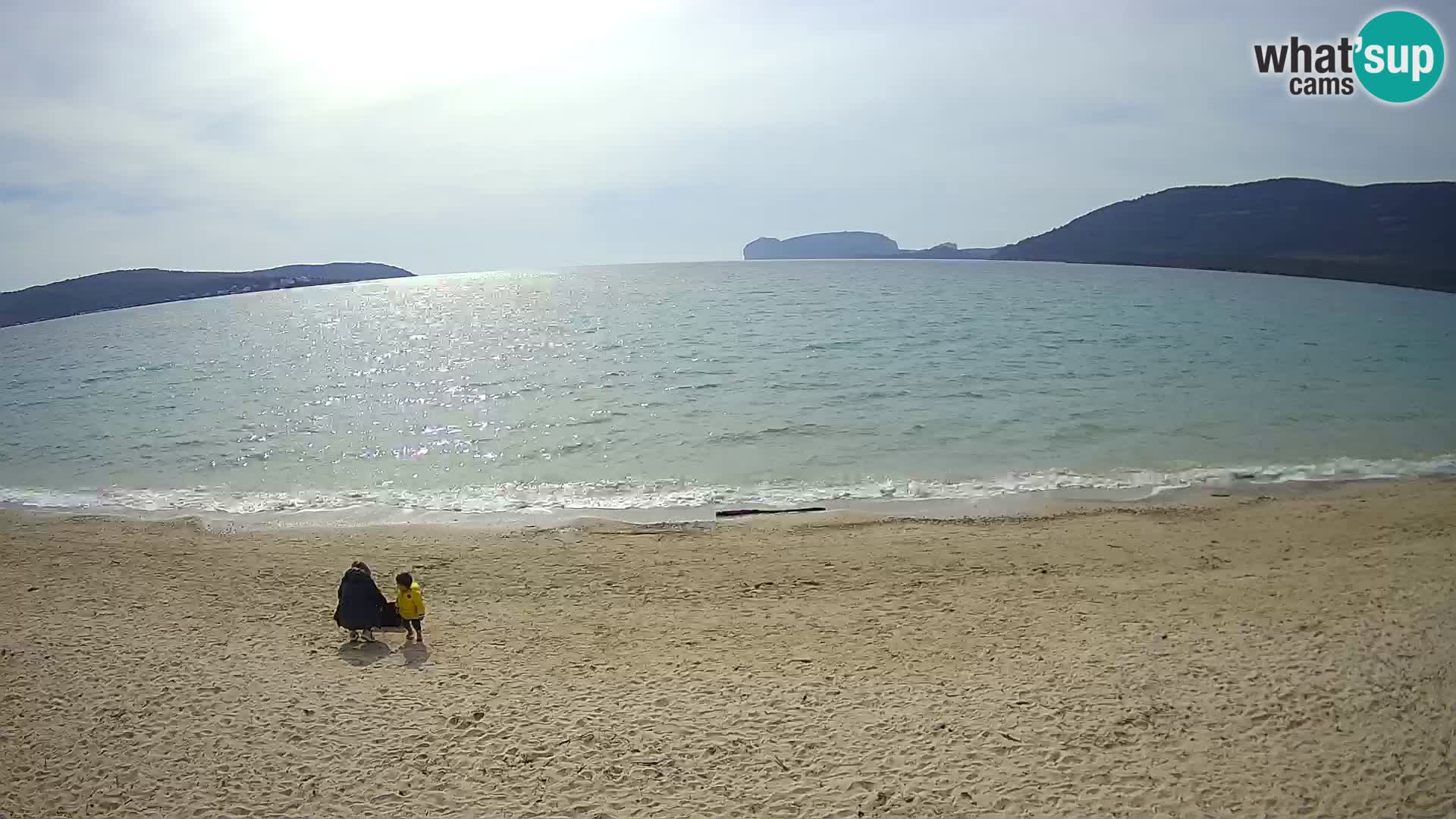 Spletna kamera v živo Plaža Mugoni – Alghero – Sardinija – Italija