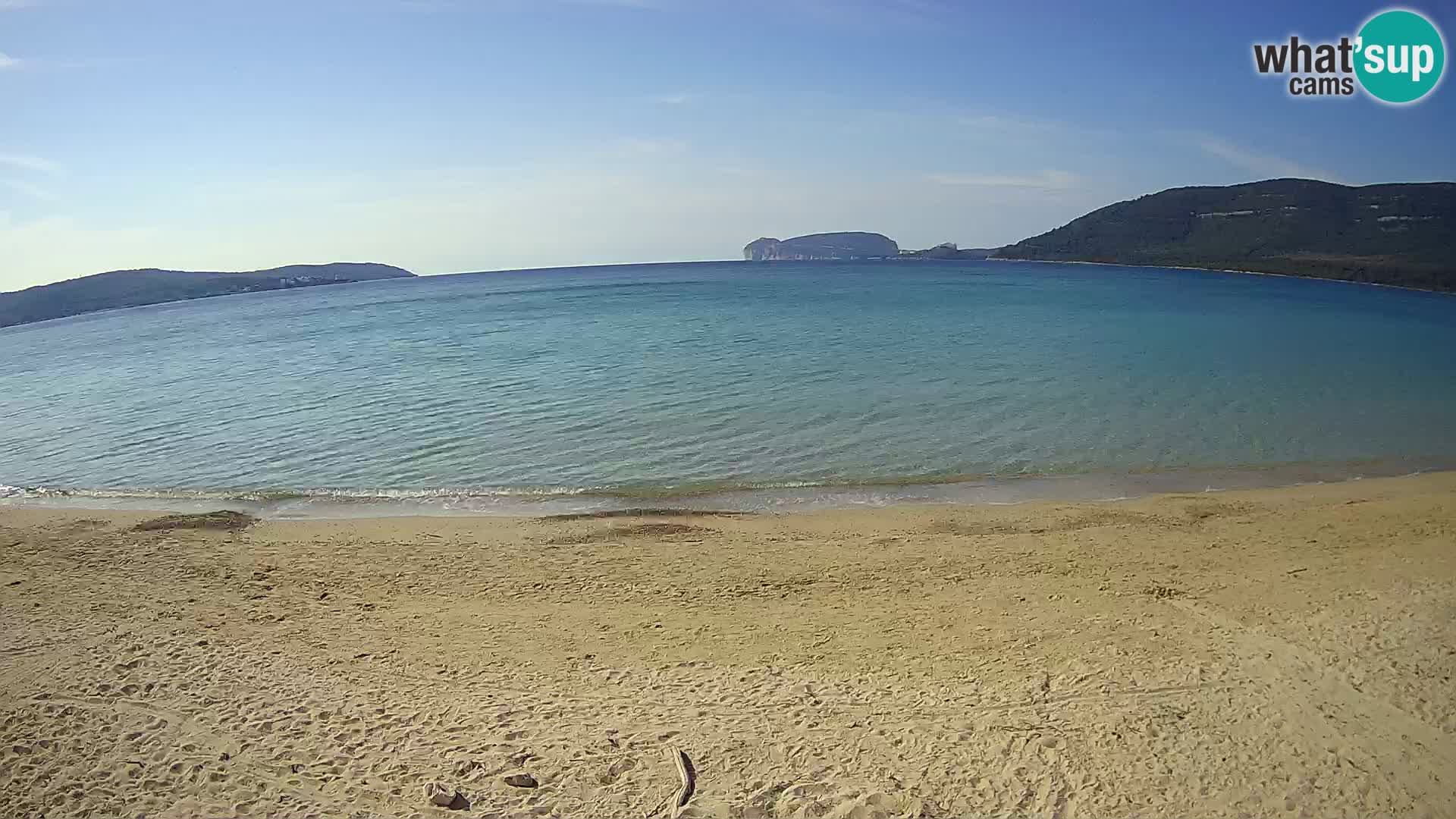 Spletna kamera v živo Plaža Mugoni – Alghero – Sardinija – Italija