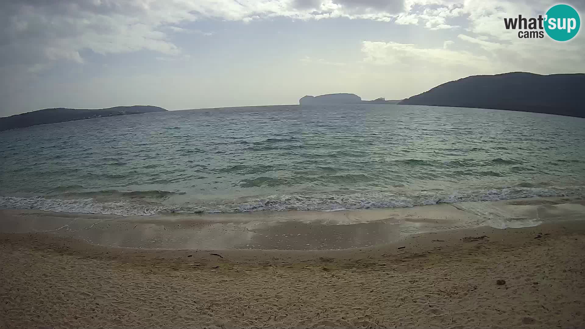 Spletna kamera v živo Plaža Mugoni – Alghero – Sardinija – Italija