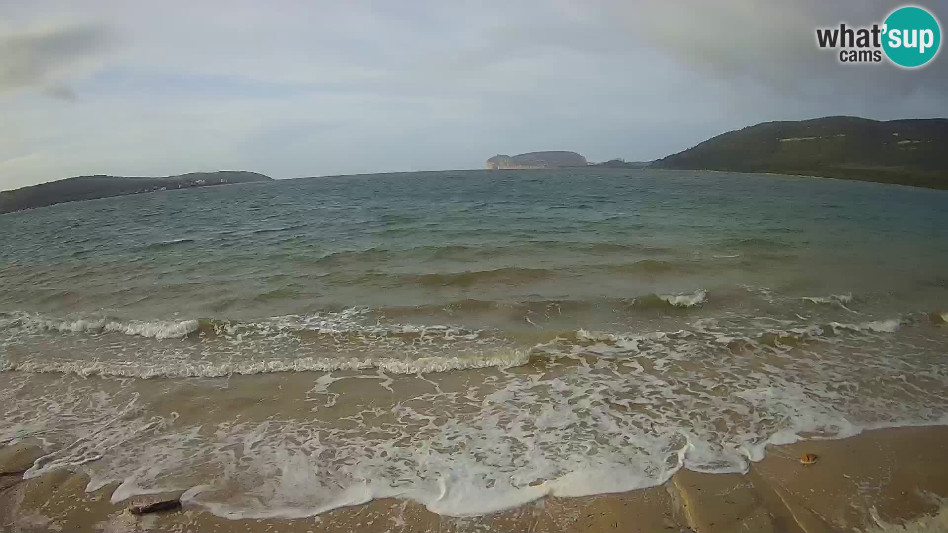 Spletna kamera v živo Plaža Mugoni – Alghero – Sardinija – Italija