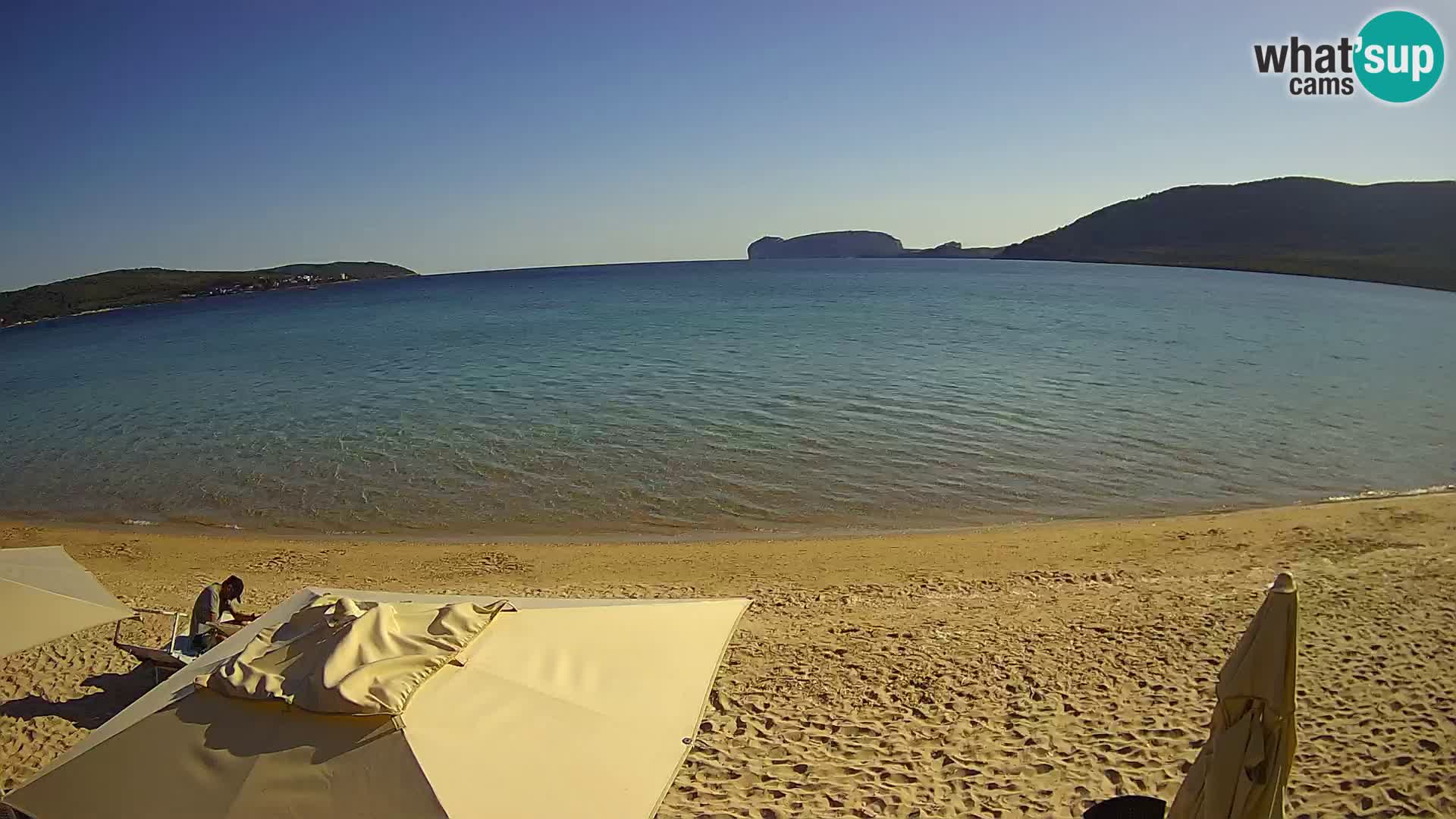 Live Webcam Mugoni Strand – Alghero – Sardinien – Italien