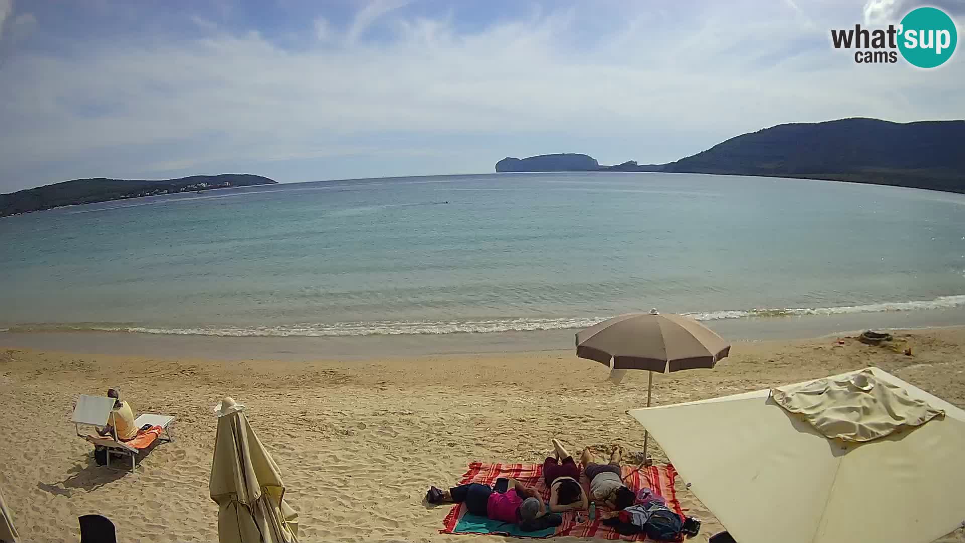 Live Webcam Mugoni beach – Alghero – Sardinia – Italy