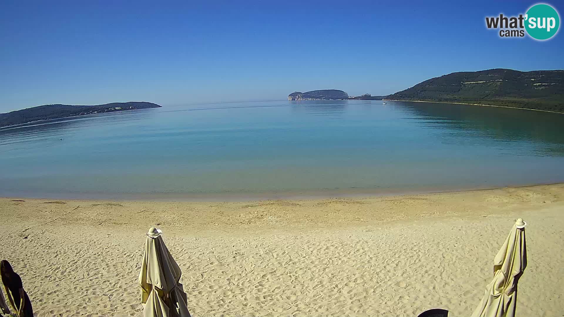 Live Webcam Mugoni Strand – Alghero – Sardinien – Italien
