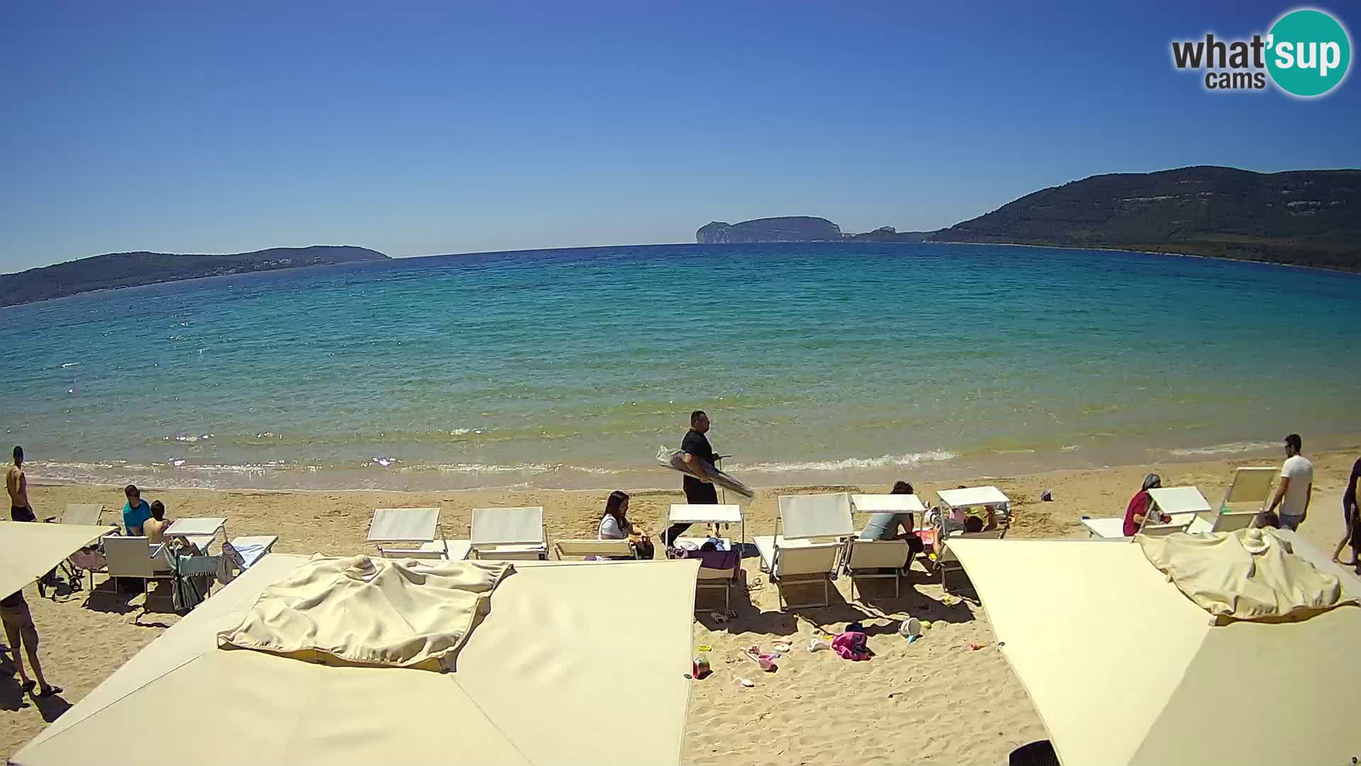 Webcam en vivo playa Mugoni – Alghero – Cerdeña – Italia